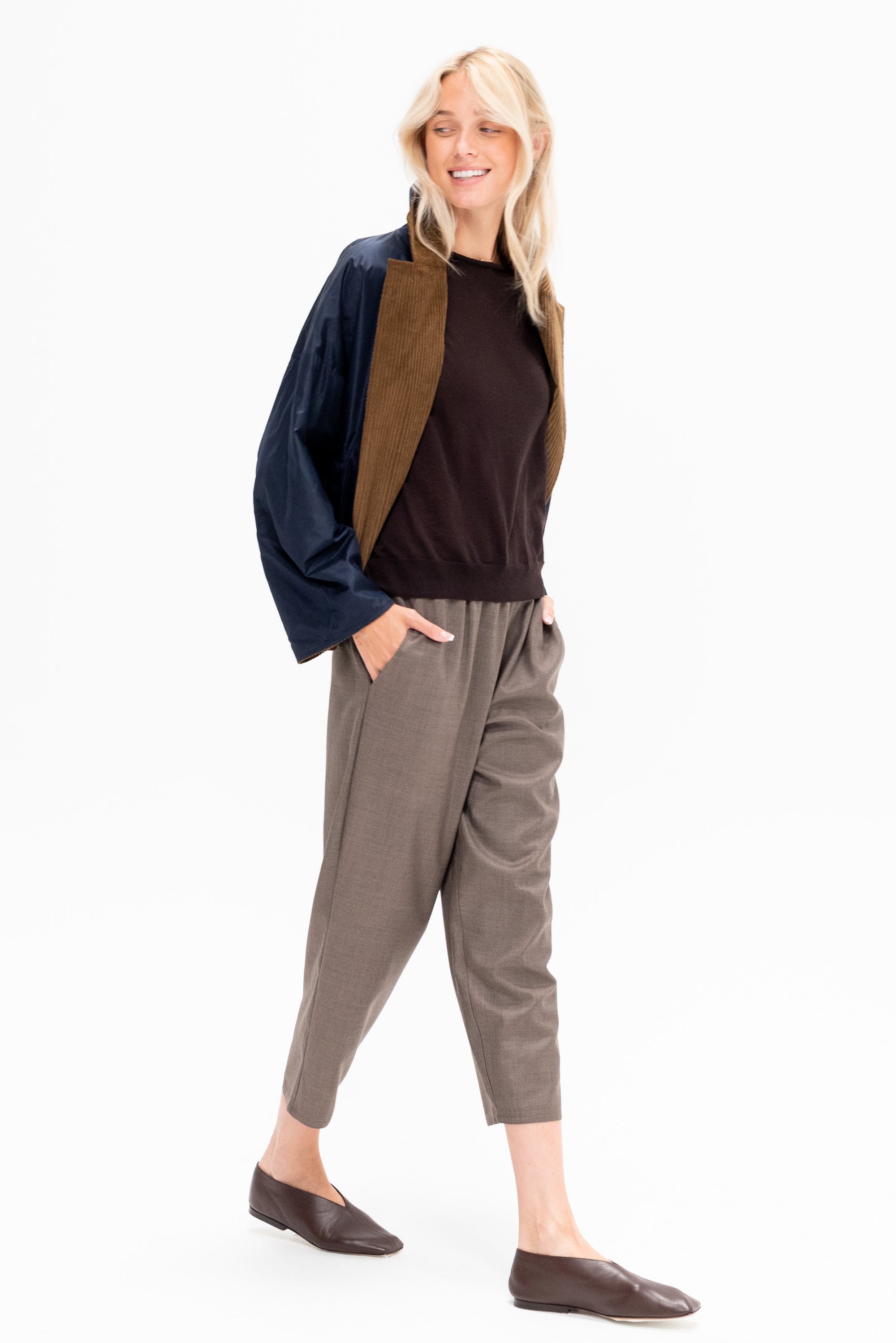 Easy T-Shirt Knitwear, Chocolate