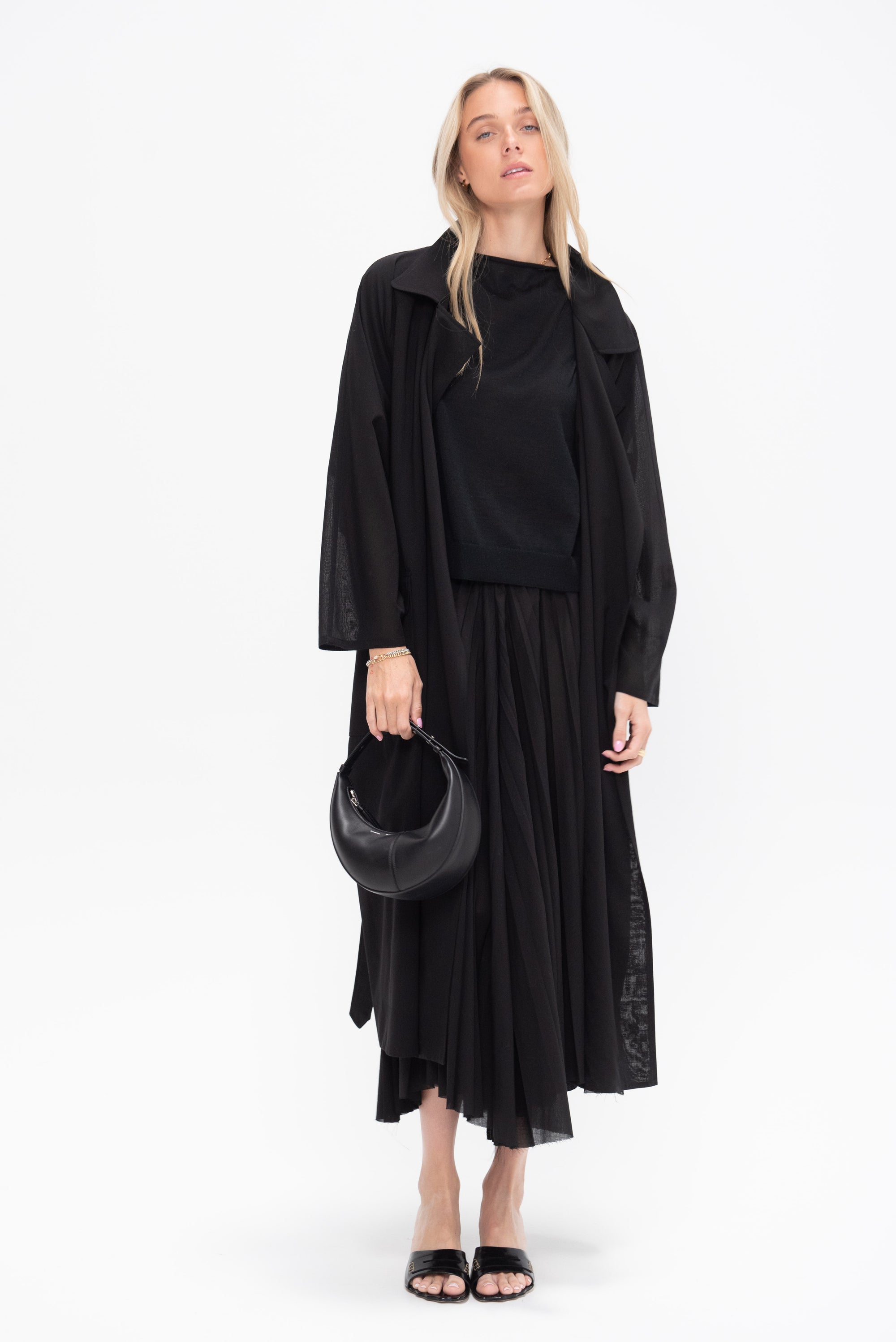 Easy T-shirt Knitwear, Black