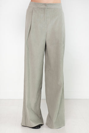 Dušan - Full Pants Corduroy, Silver