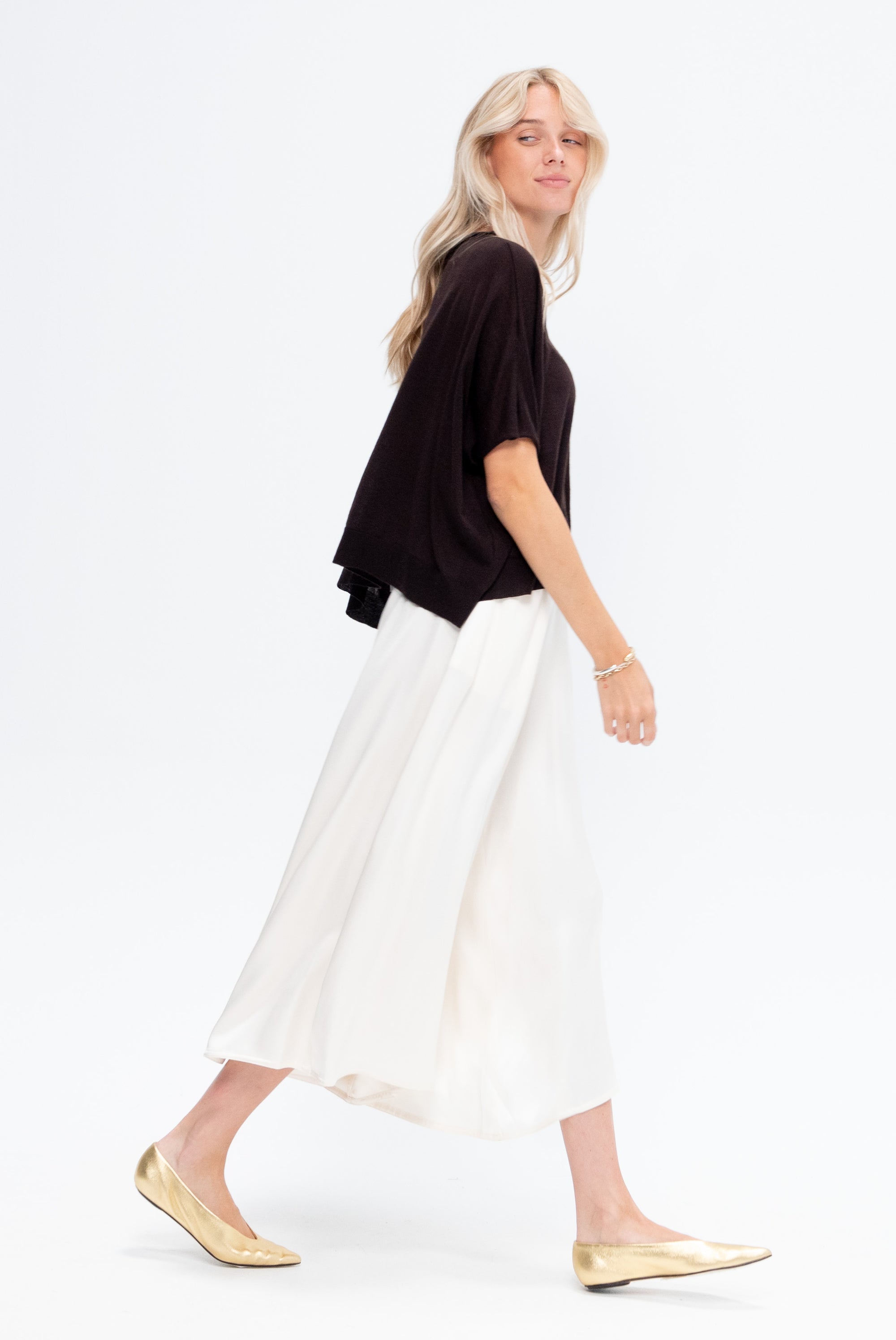 Gaucho Pants, White
