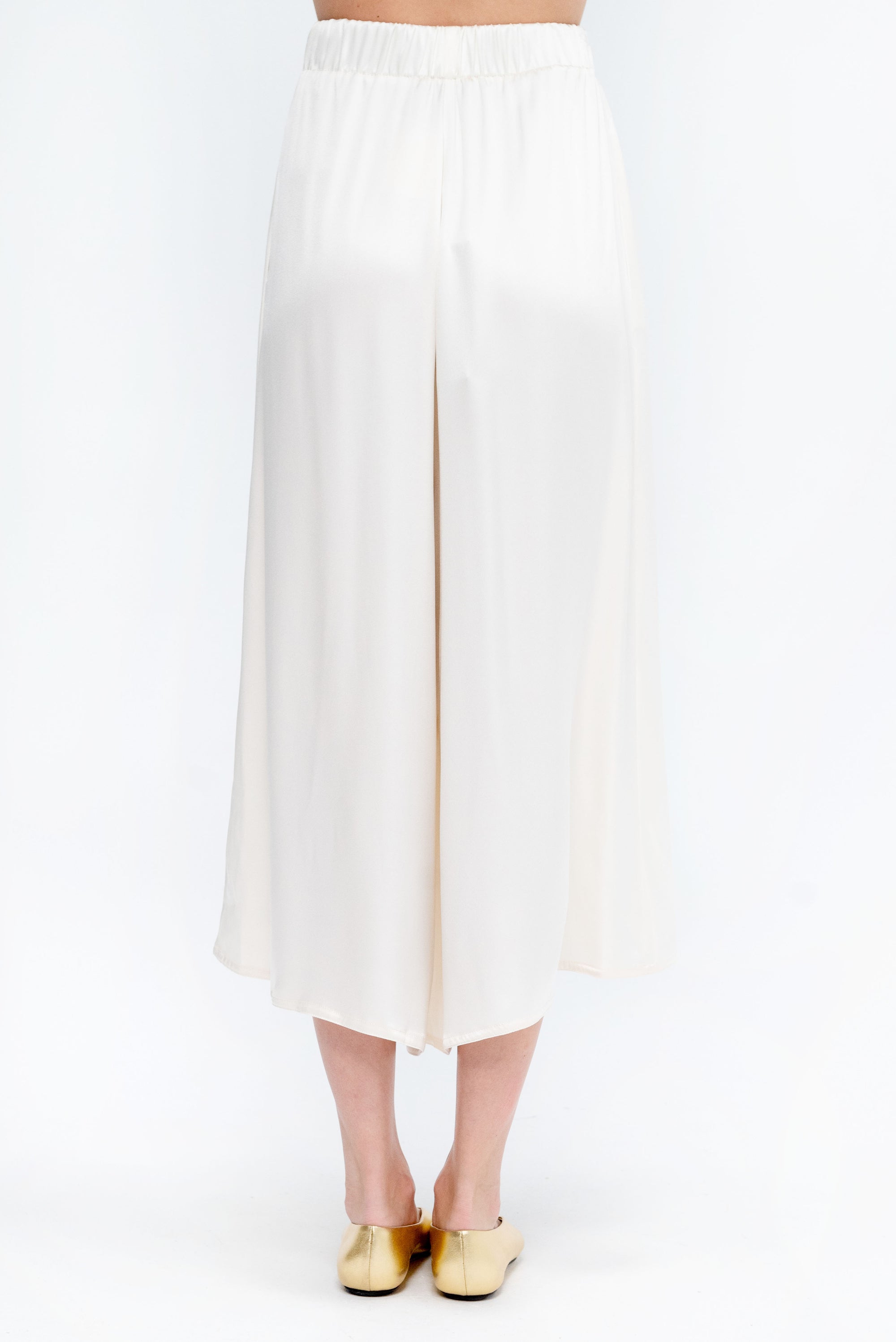 Gaucho Pants, White