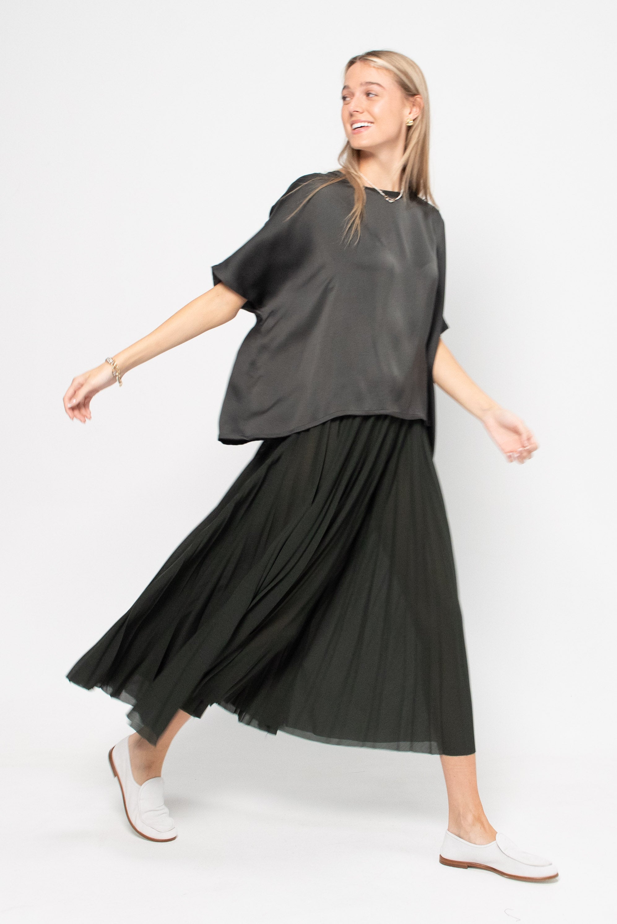 Pleated Pants