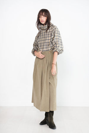 Dušan - Long Skirt, Khaki