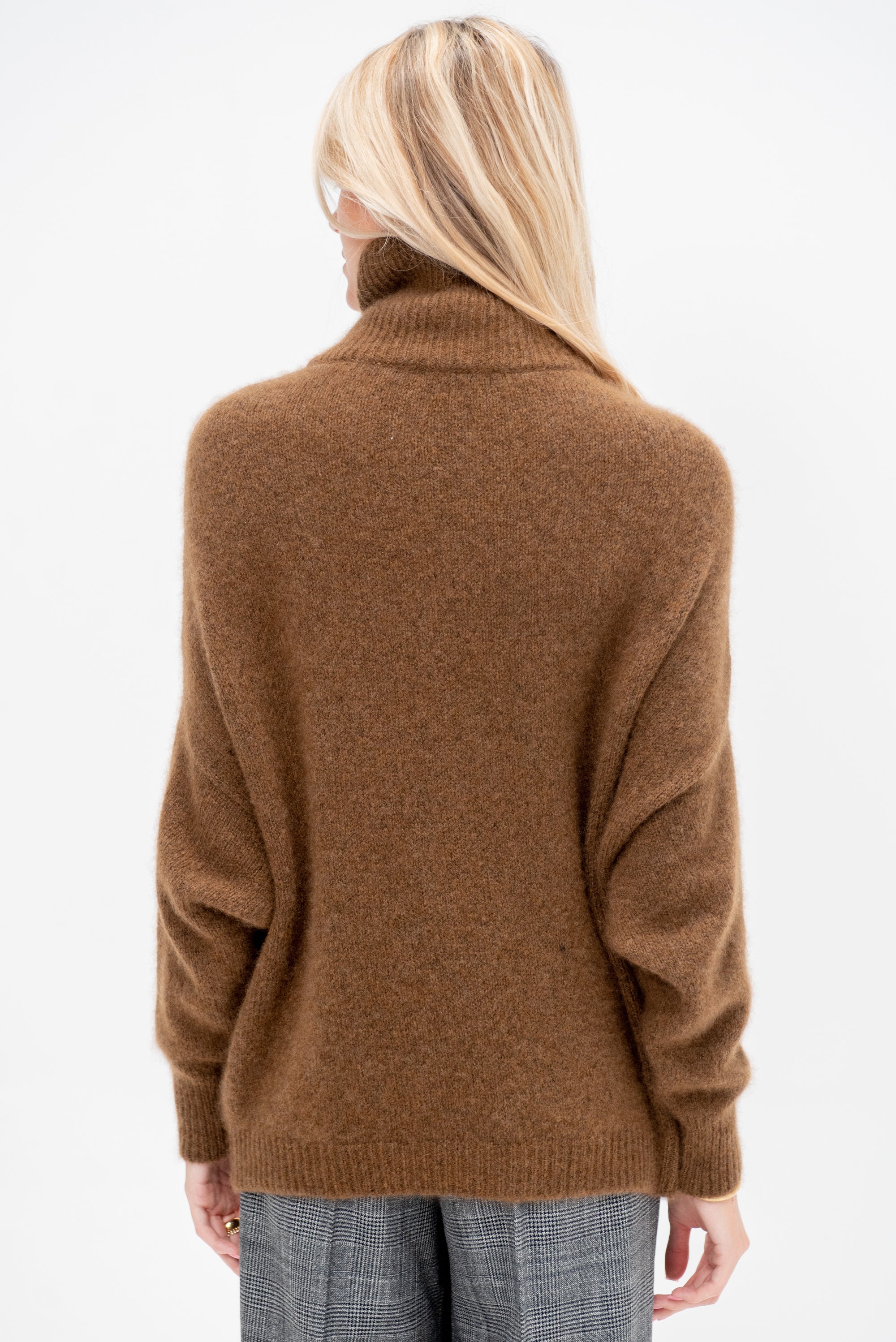 Turtleneck Kimono Sleeve Sweater, Palisndr