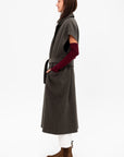 Sleeveless Trench Coat, Military