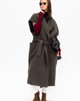 Sleeveless Trench Coat, Military