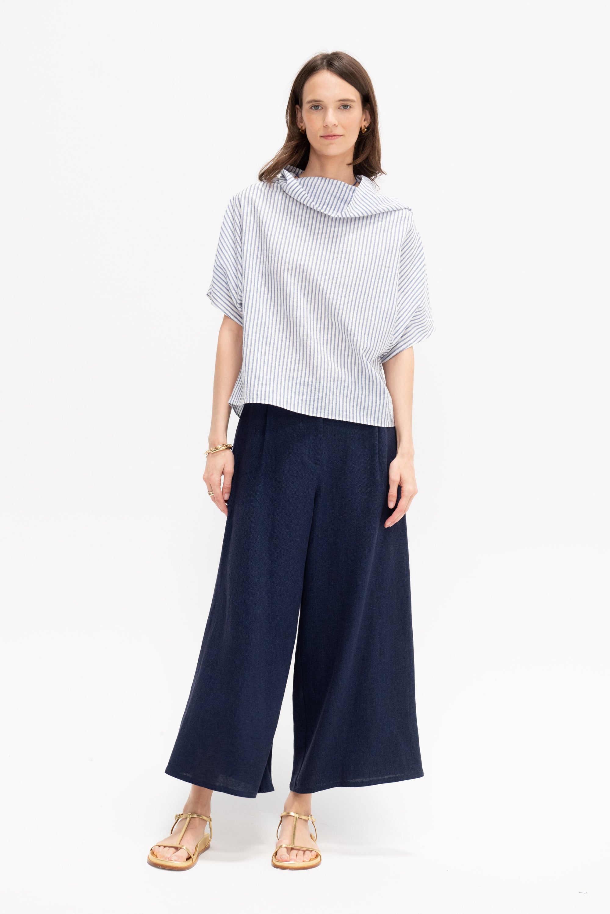 Short Chunky Tunic, Marine