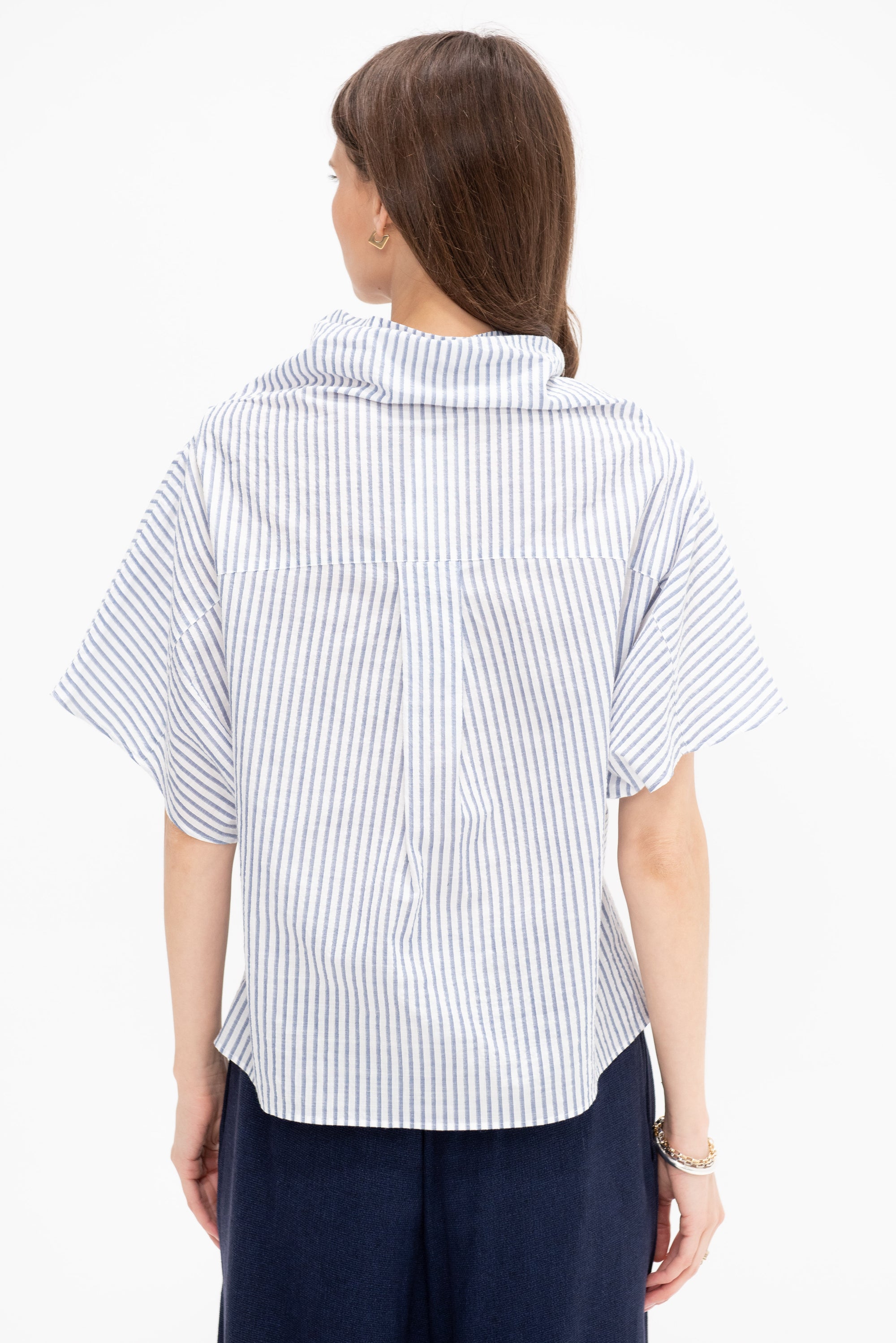 Short Chunky Tunic, Marine