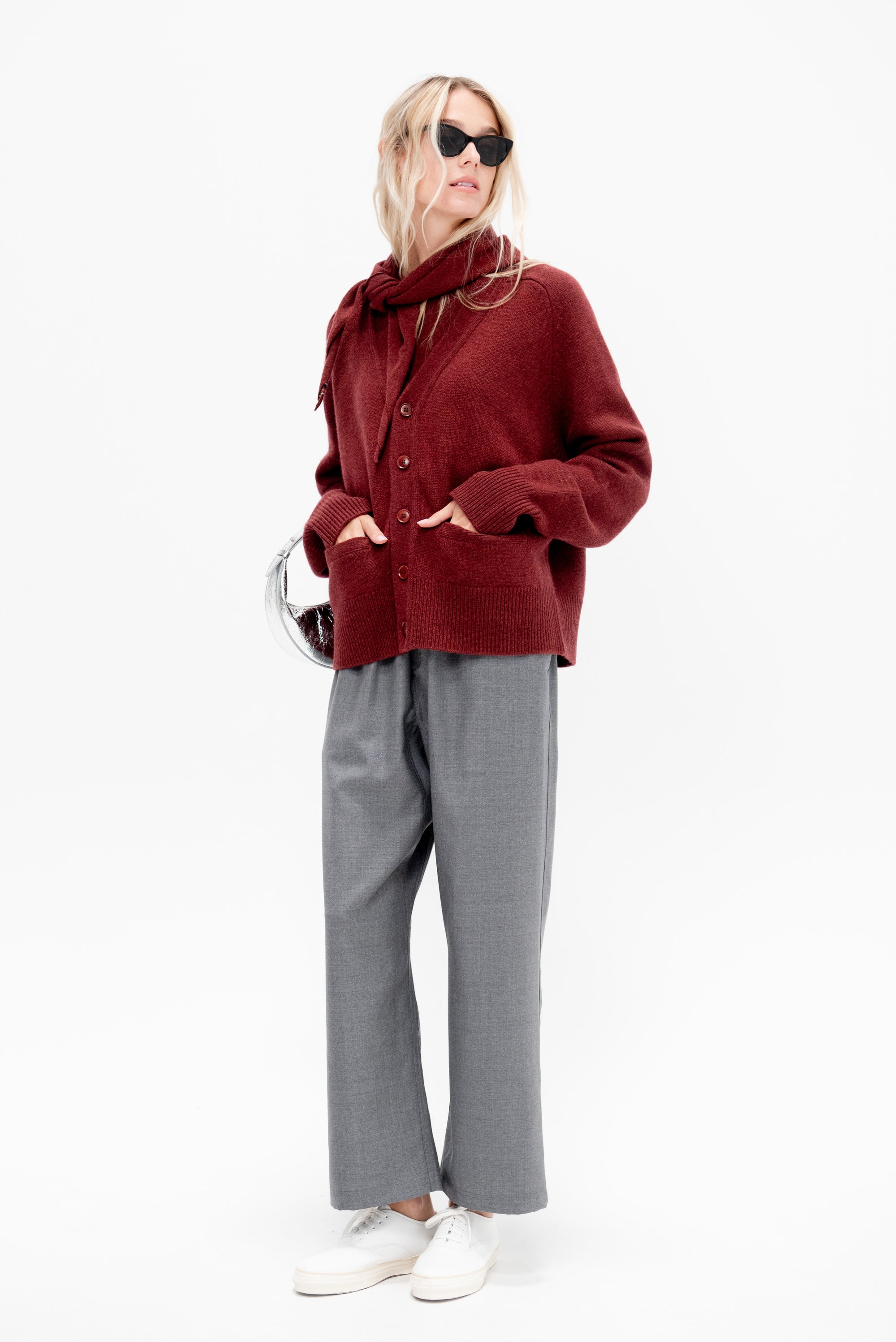 N°437 Papilli Short, Maroon