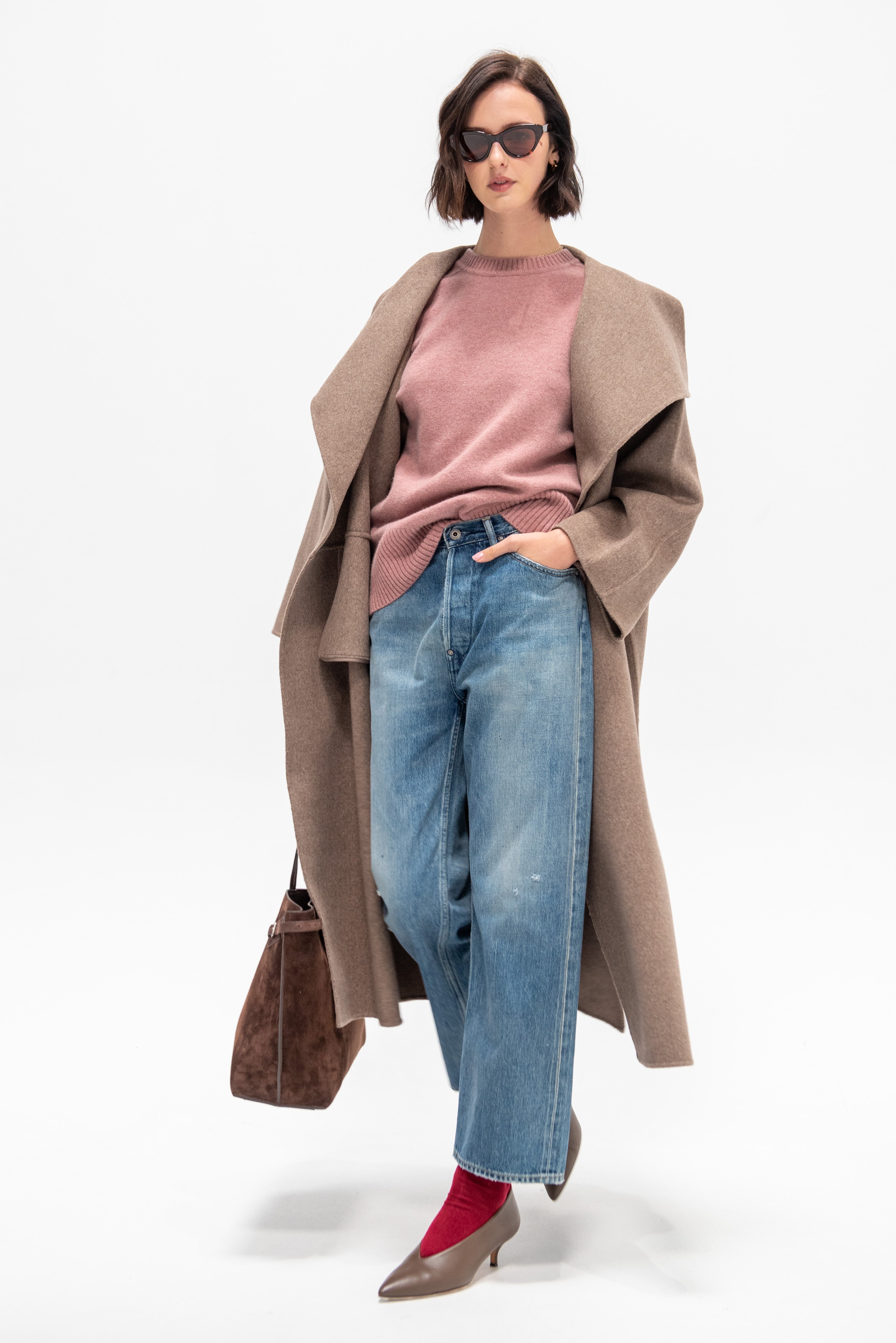 Extreme Cashmere N°454 Scott, Moor – Kick Pleat