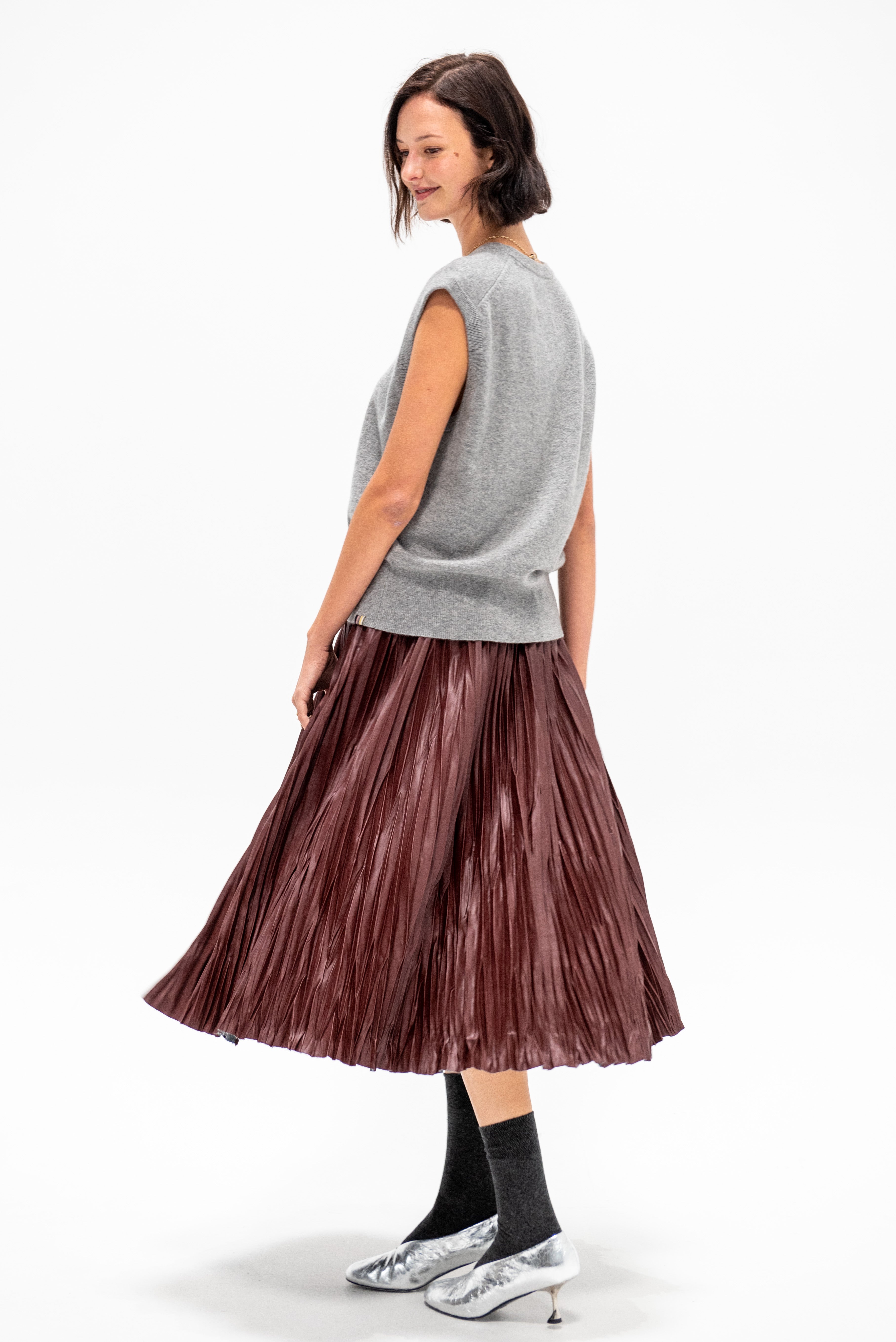 Extreme Cashmere N°243 Spencer, Goat – Kick Pleat