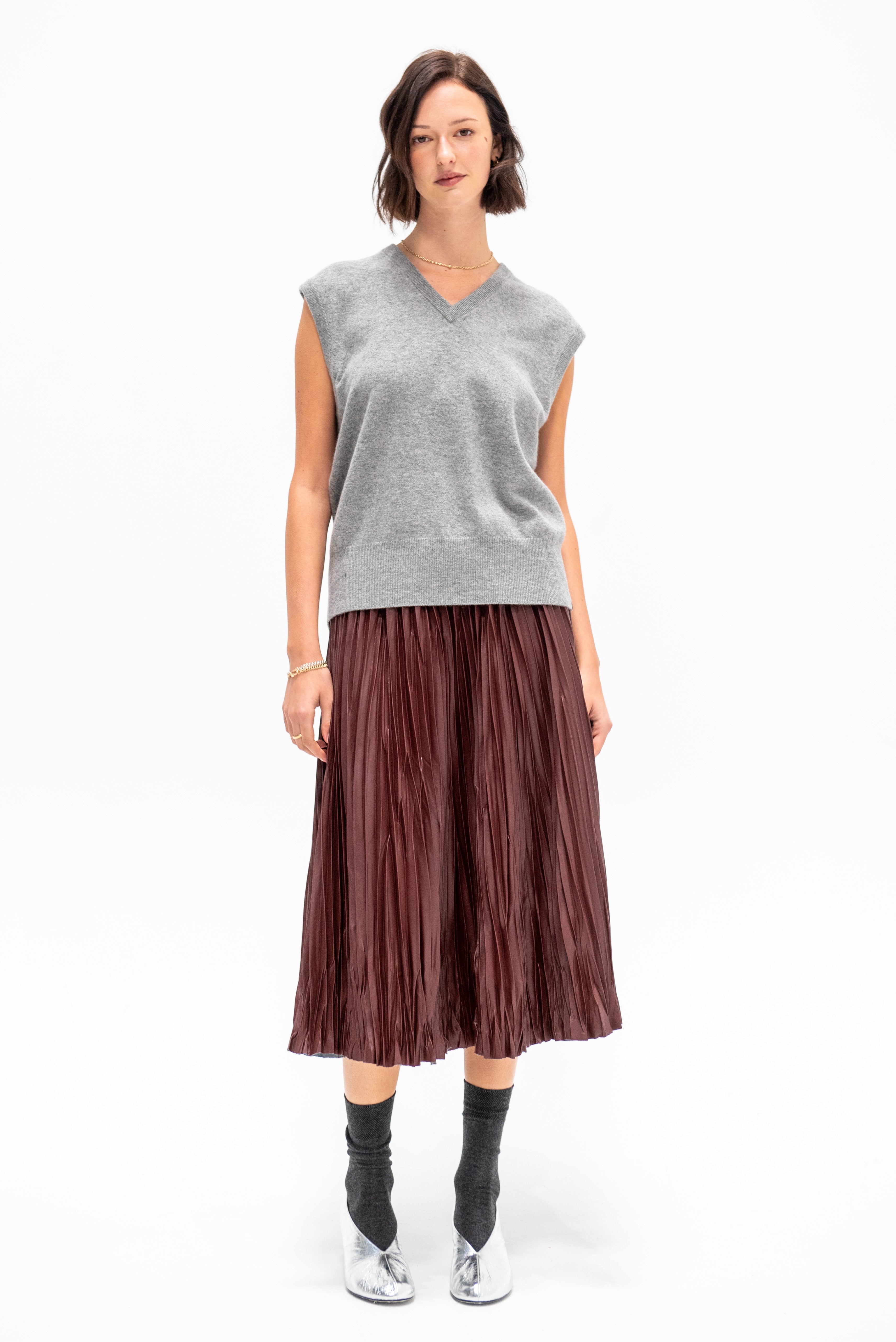 Extreme Cashmere N°243 Spencer, Goat – Kick Pleat