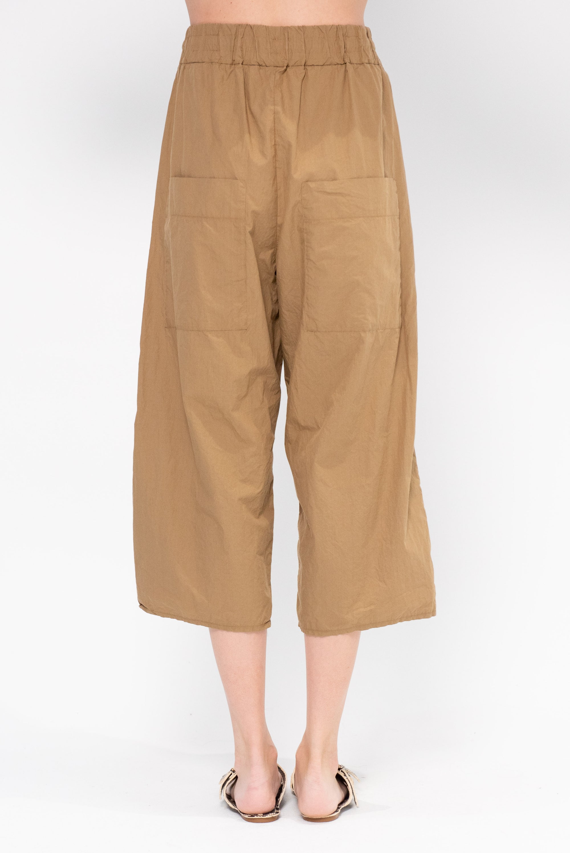 Wide &amp; Short Trousers Tc, Gold
