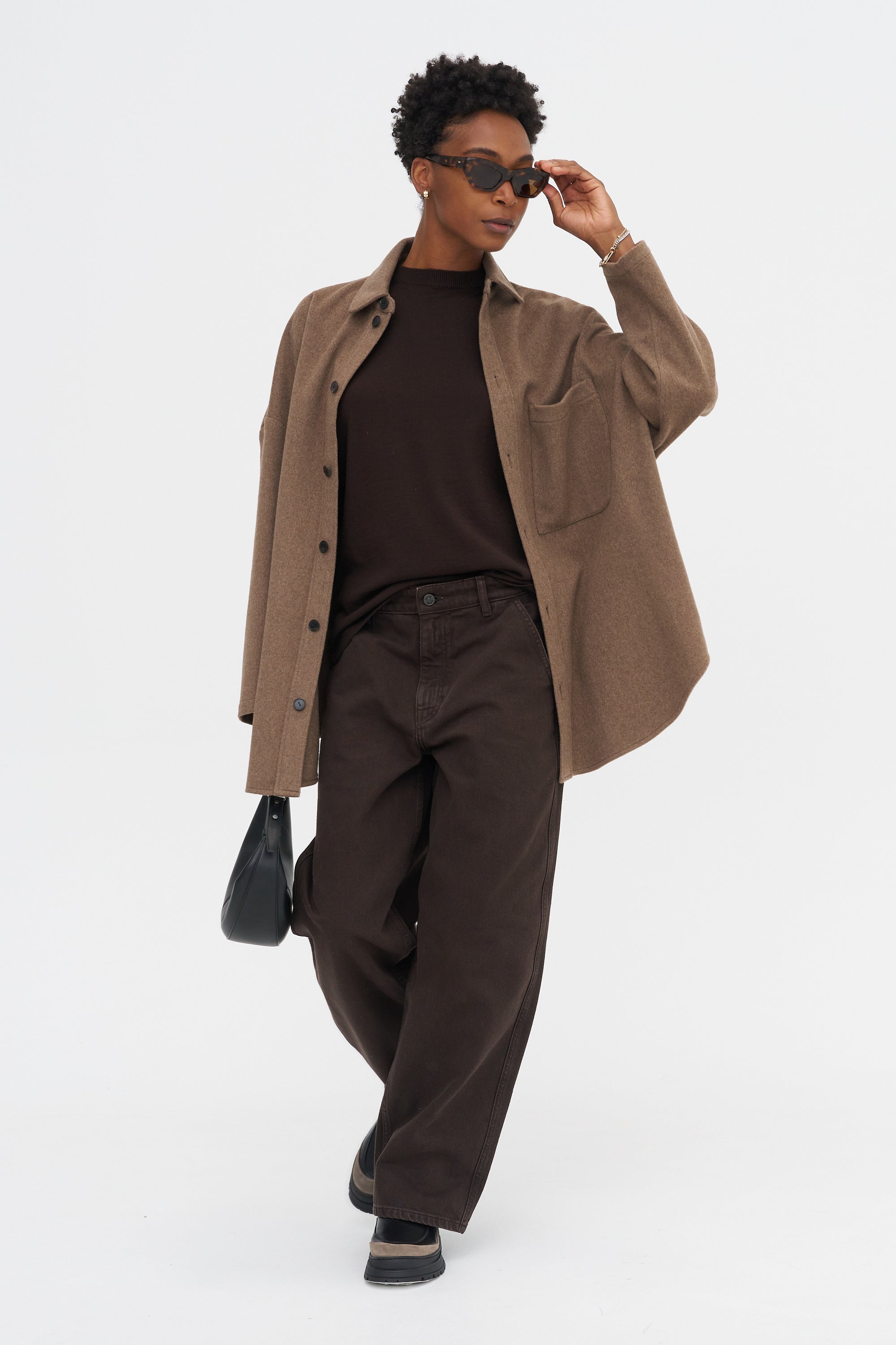 Knit Top, Chocolate