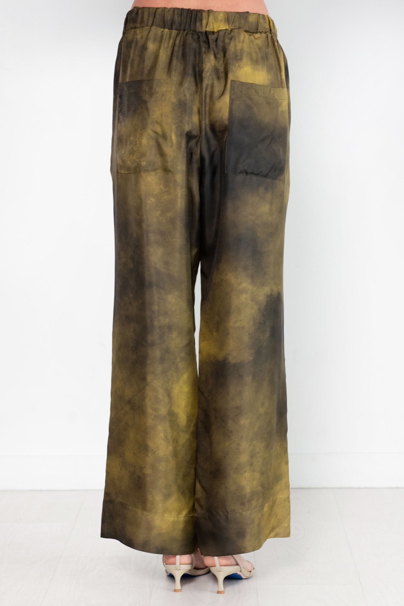 GAUCHERE - Pants, Cold-Wash Green