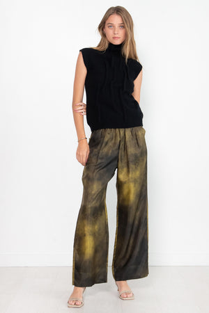 GAUCHERE - Pants, Cold-Wash Green