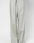 Elastic-Waist Pants, Ice Blue