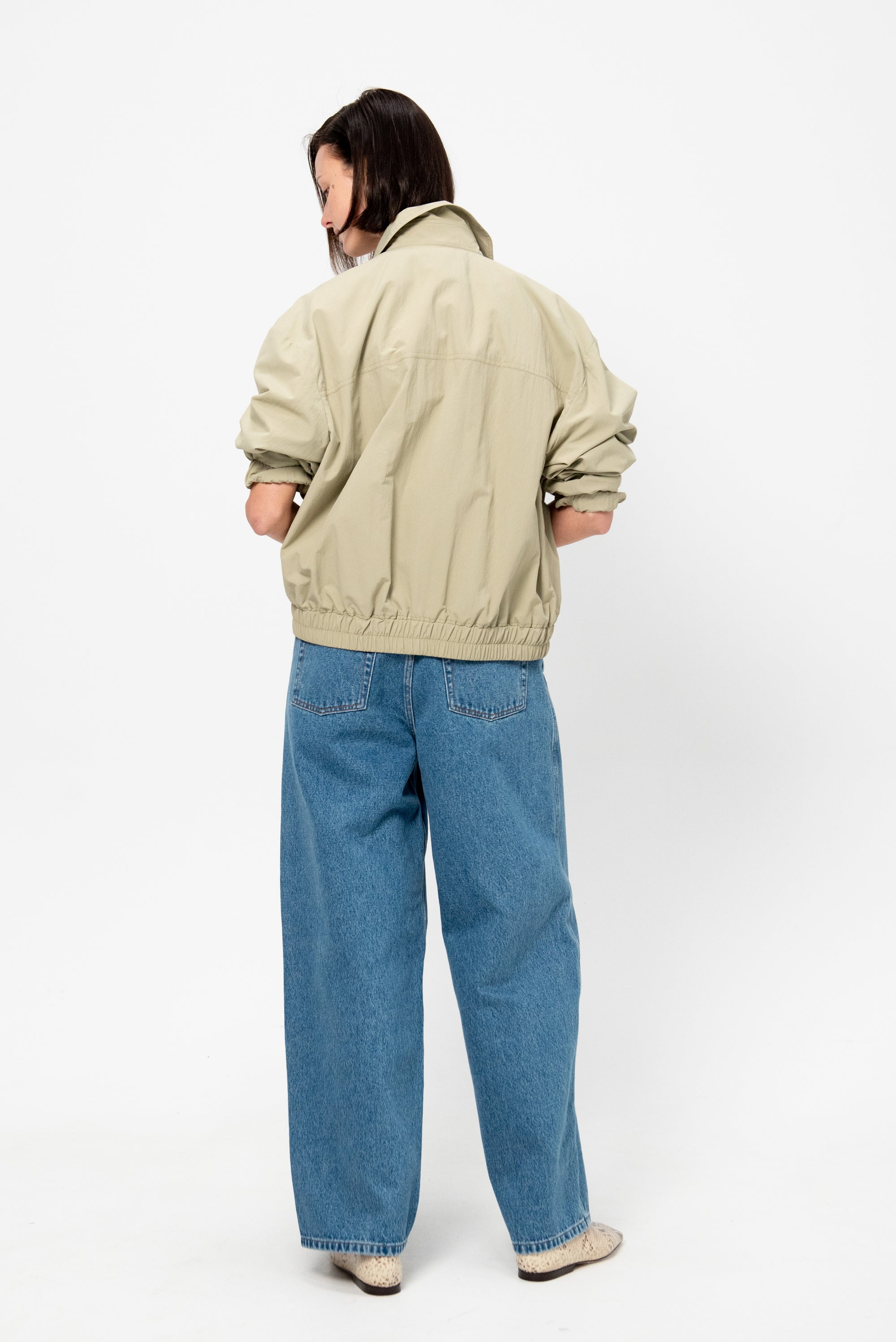 Bomber Jacket, Sage Green