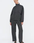Bomber Jacket, Black Chine
