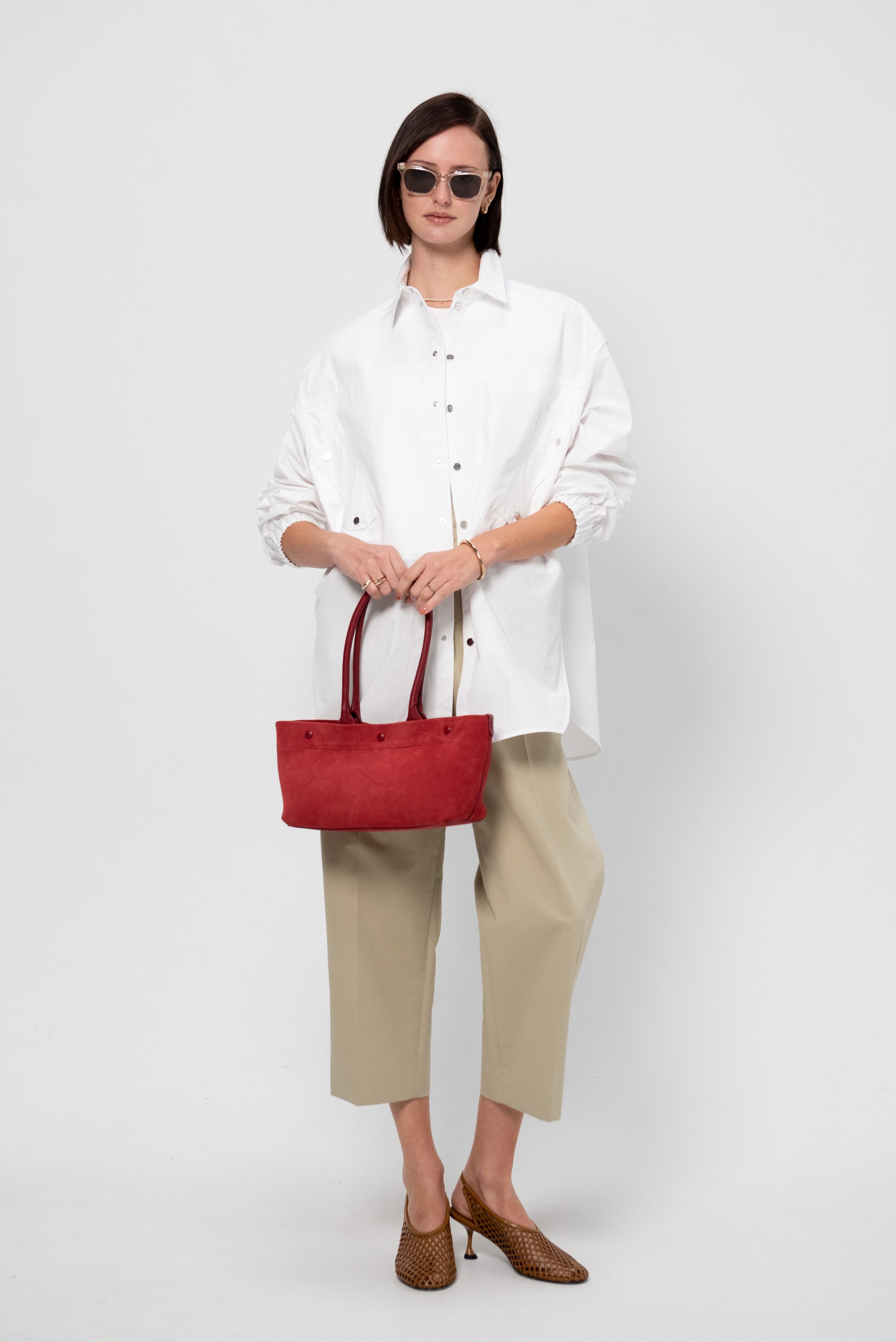 Long-Sleeve Shirt, White