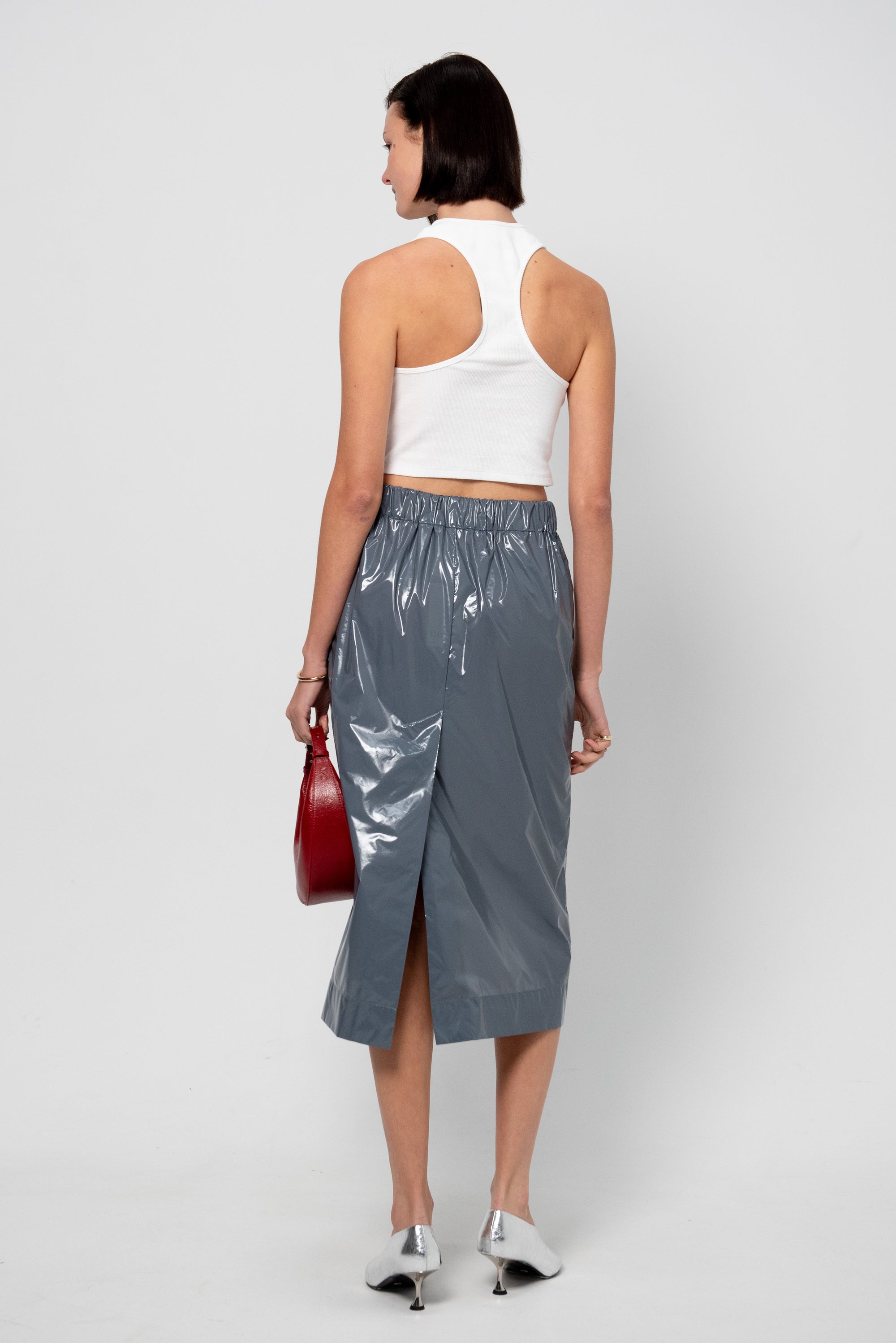 Racerback Tank, White