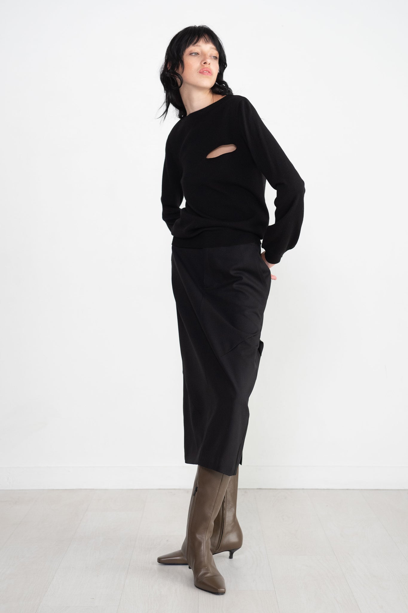 Gauchere - Slash Long Sleeve, Black