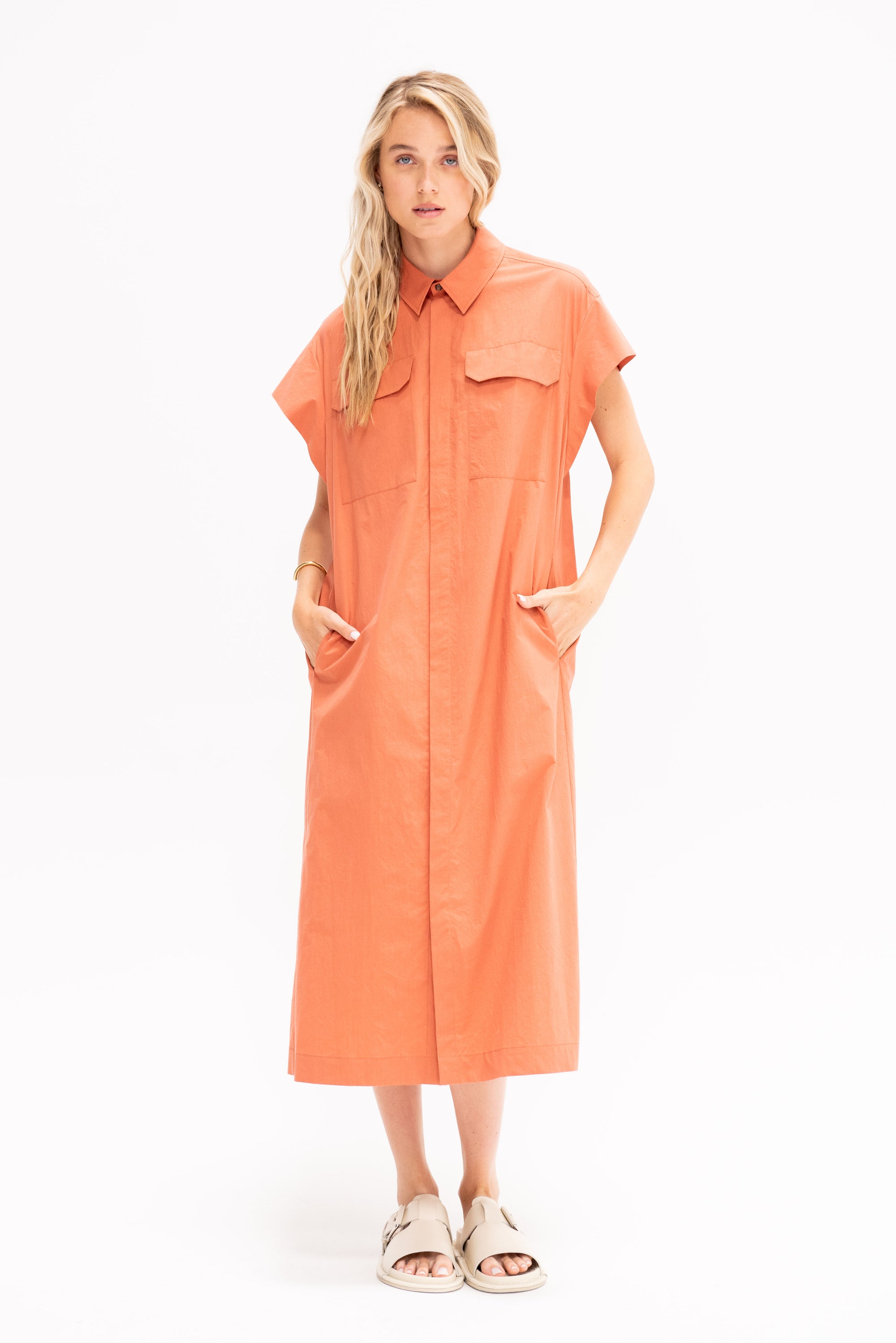 Dress, Terracotta