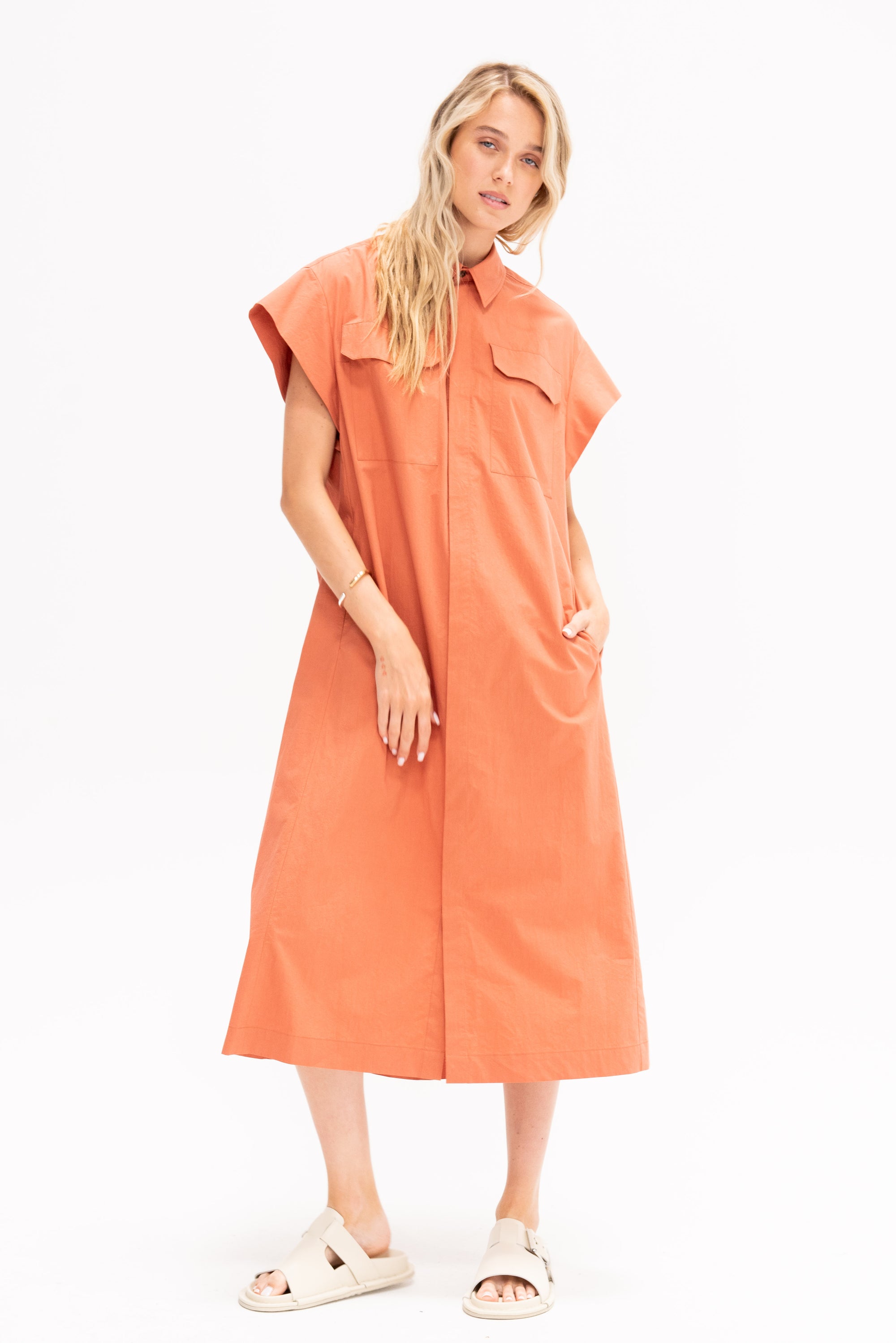 Dress, Terracotta