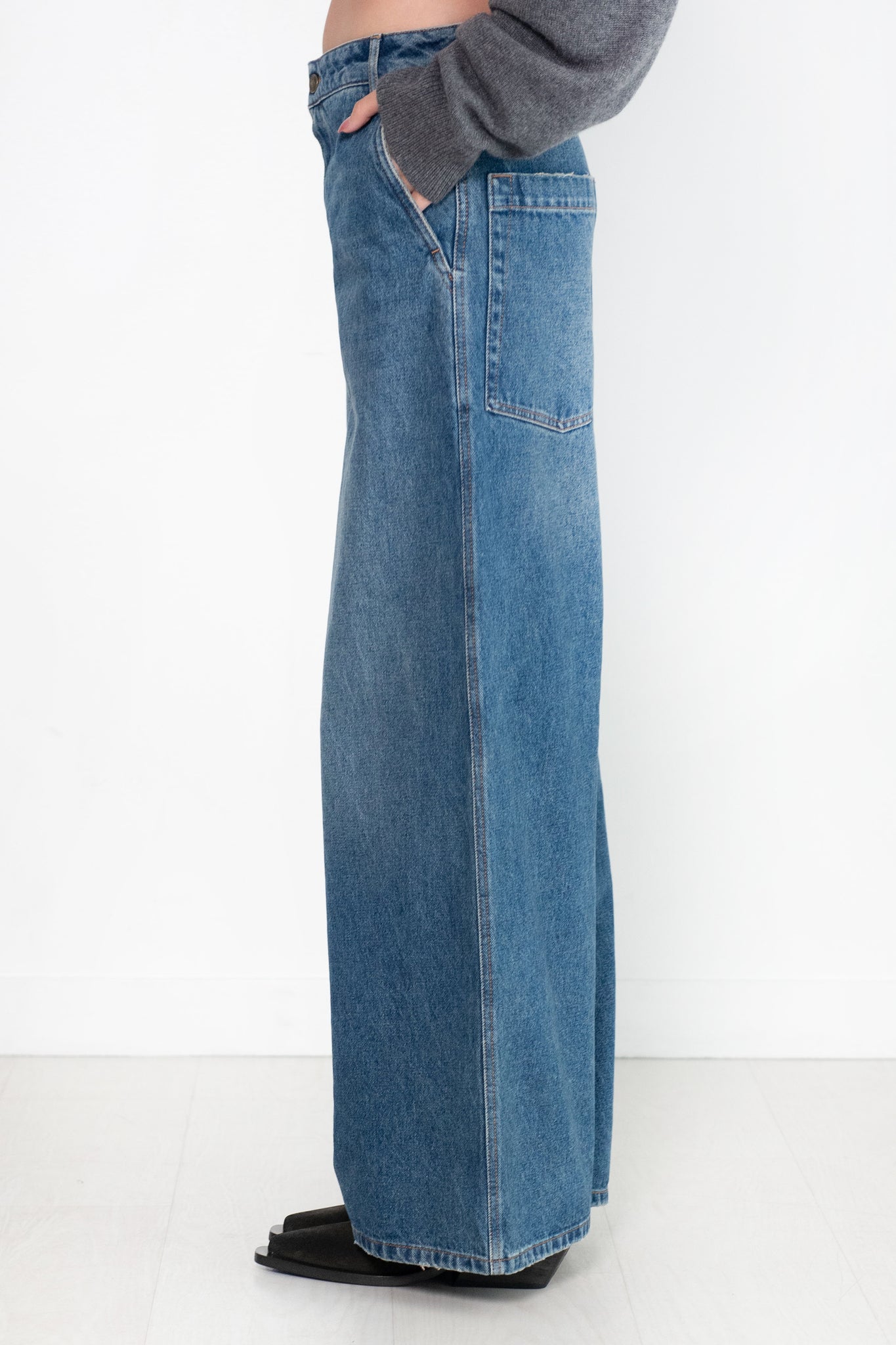 Gauchere - Denim Pants, Indigo