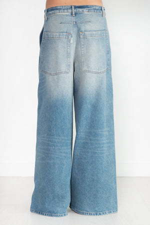 GAUCHERE - Jeans, Blue Stone Beach