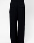 Wide Leg Pants, Black
