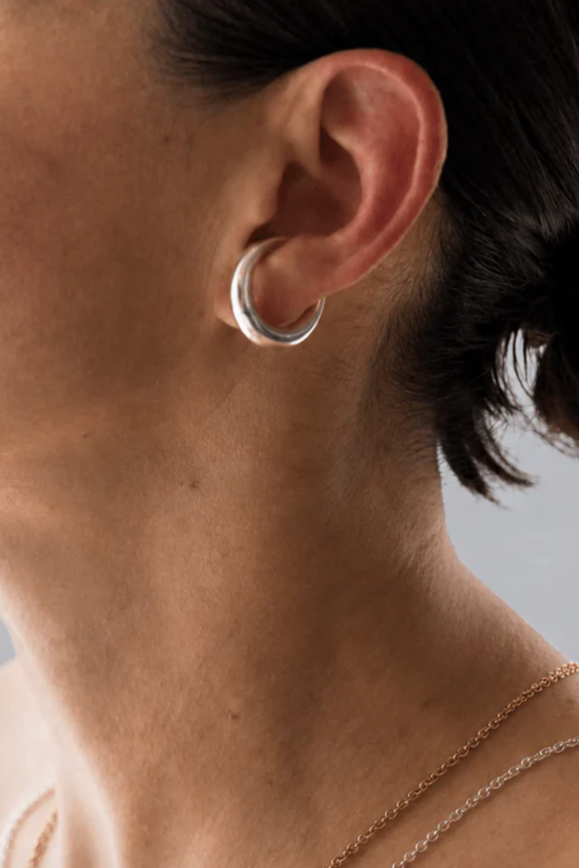 Grande Colmillo Ear Cuff, Sterling Silver