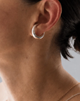 Grande Colmillo Ear Cuff, Sterling Silver
