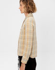 Dylan Plaid Shirt, Taupe Combo
