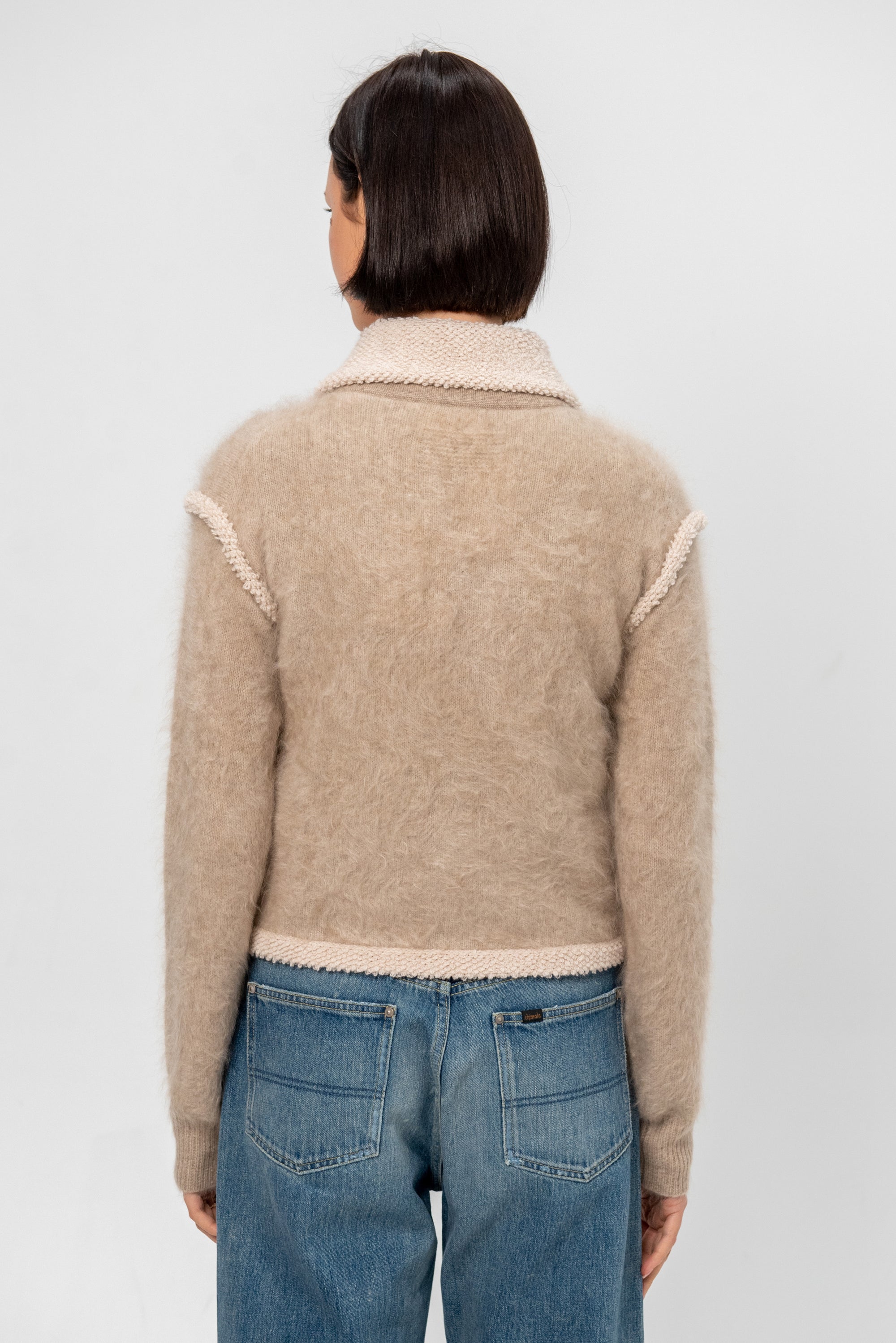 Grizzly Frankie Jacket, Taupe &amp; Oatmeal