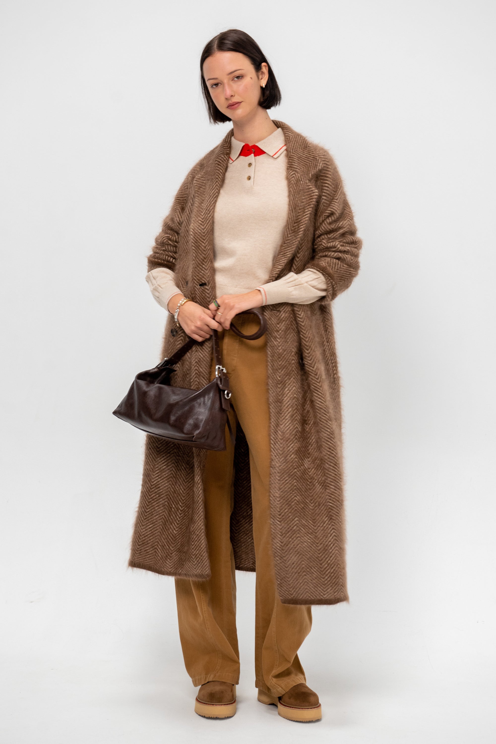 Alpine Collegiate Polo, Sandstone Combo