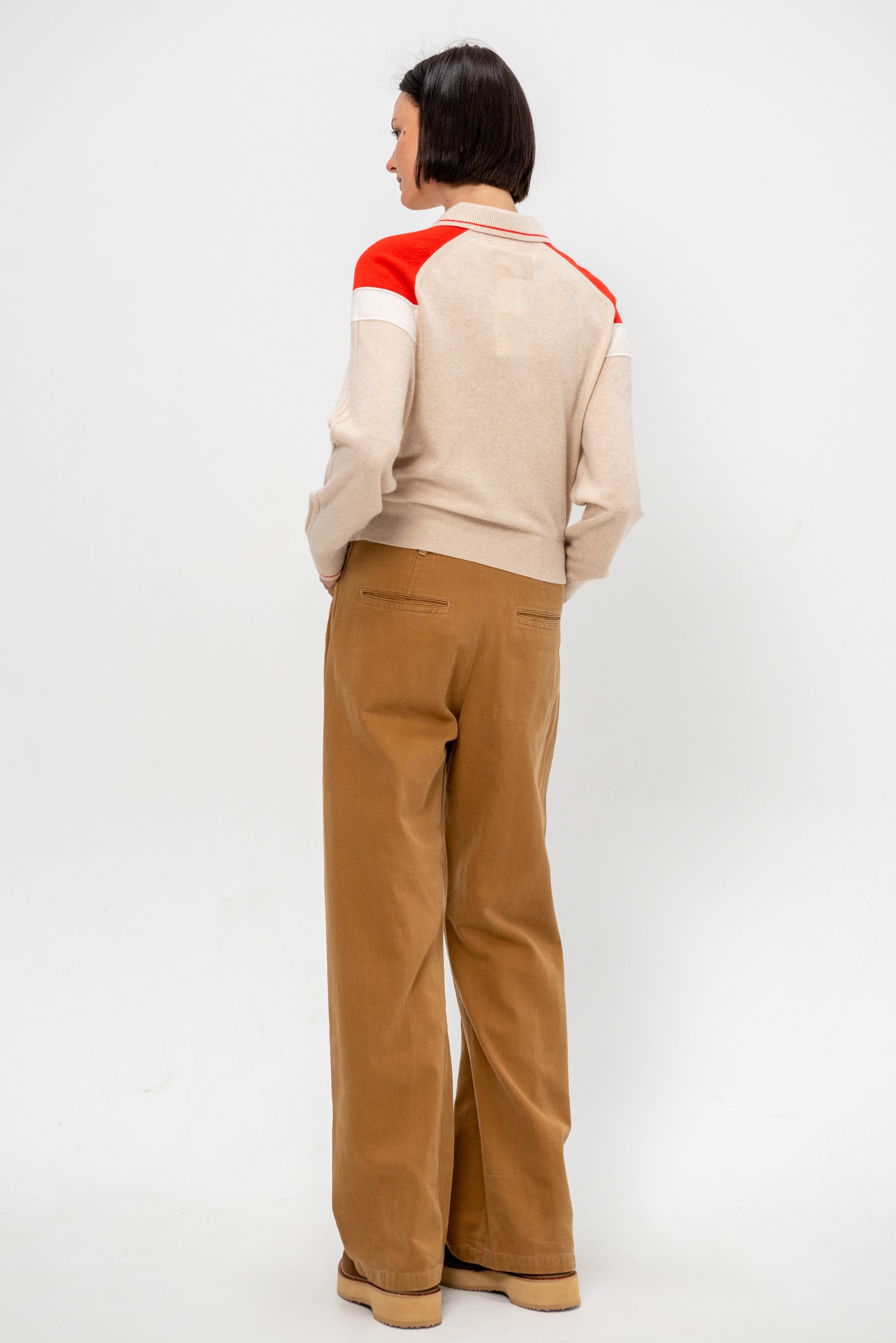 Alpine Collegiate Polo, Sandstone Combo