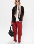 Everywear Cardigan, Burnt Cocoa