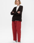 Everywear Cardigan, Burnt Cocoa