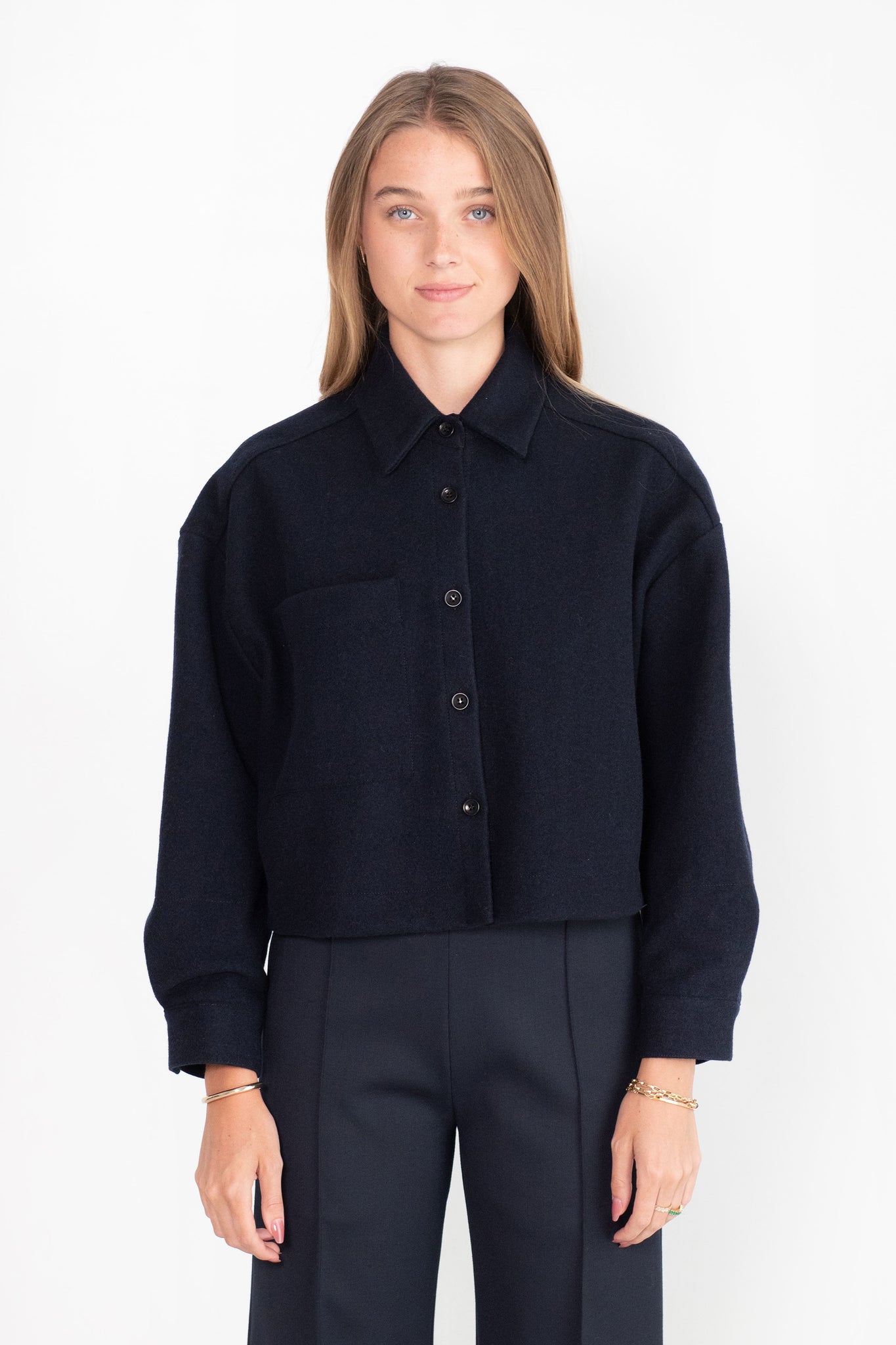 Hache - Biggy Shirt, Navy