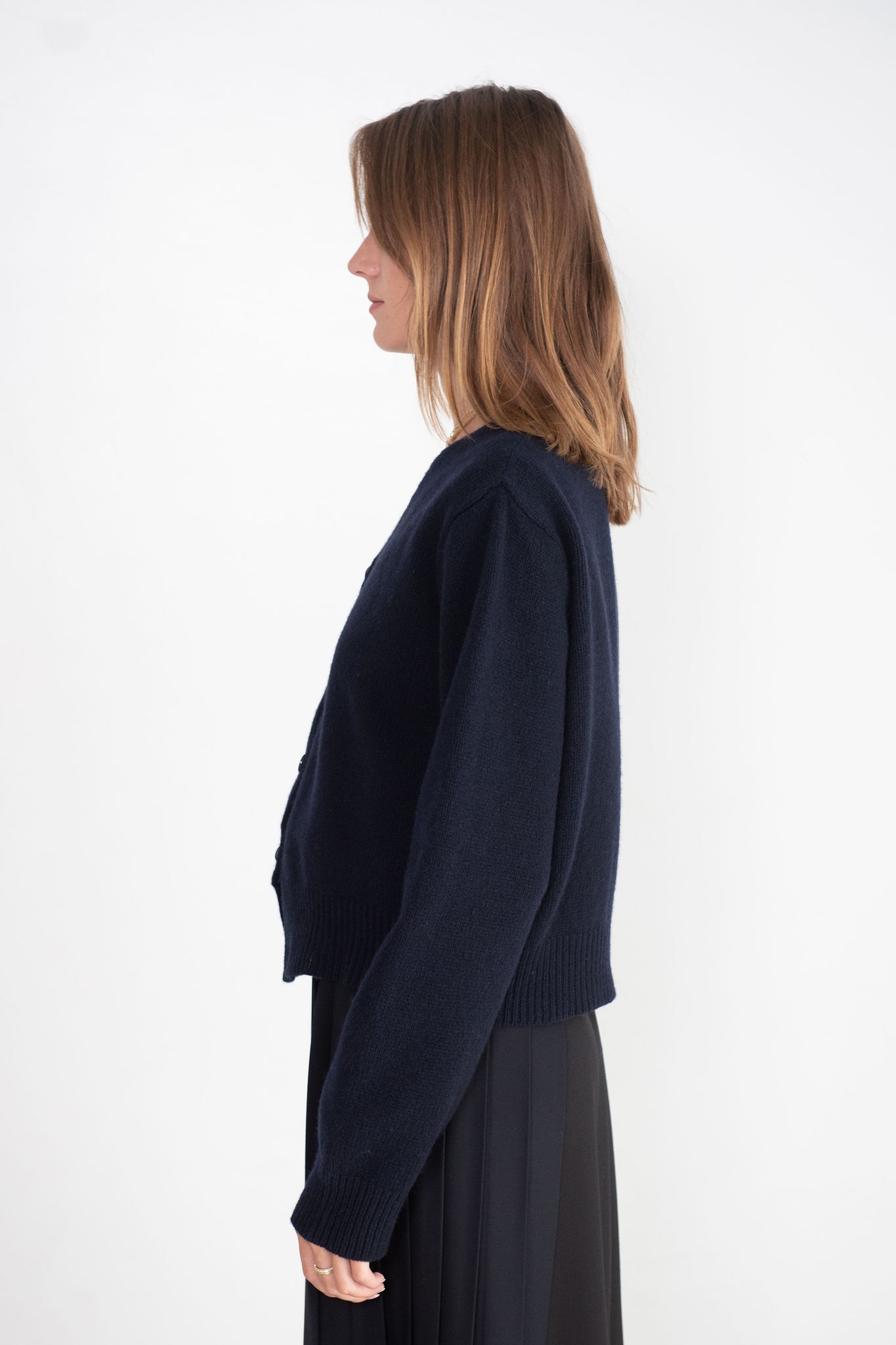 Hache - Bimba Cardigan, Navy
