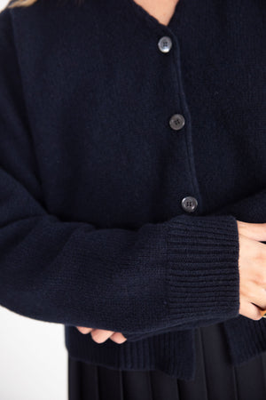 Hache - Bimba Cardigan, Navy