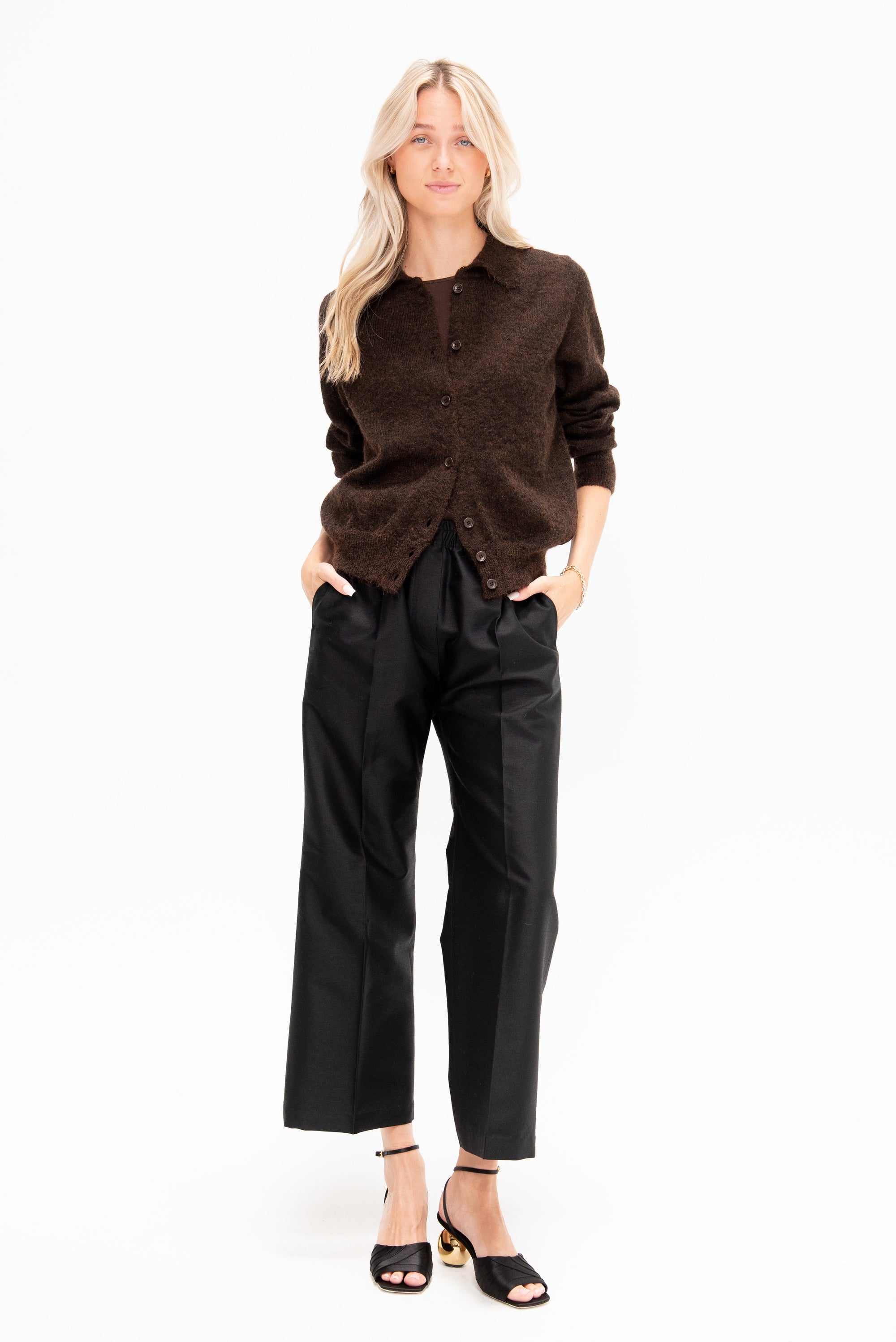 Polo Sweet Cardigan, Brown