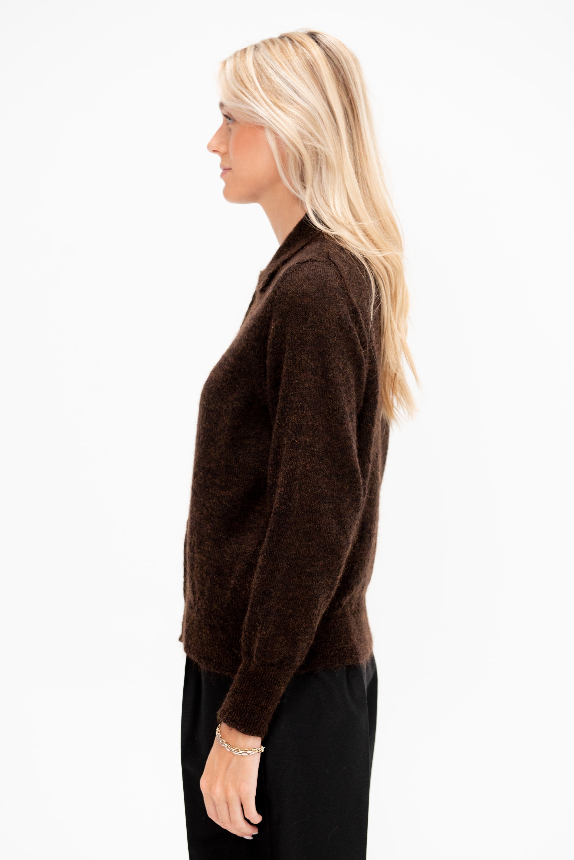 Polo Sweet Cardigan, Brown
