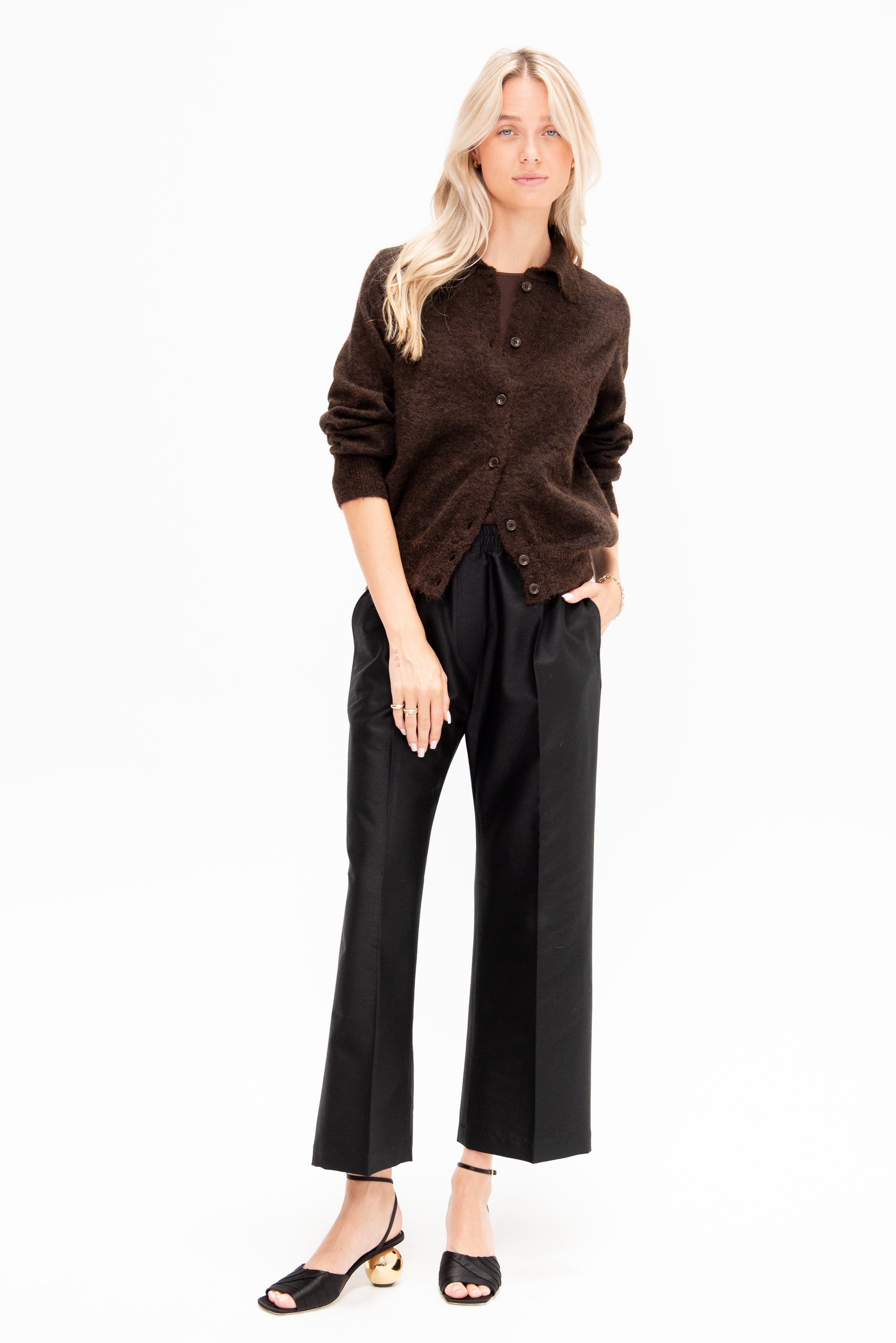 Polo Sweet Cardigan, Brown