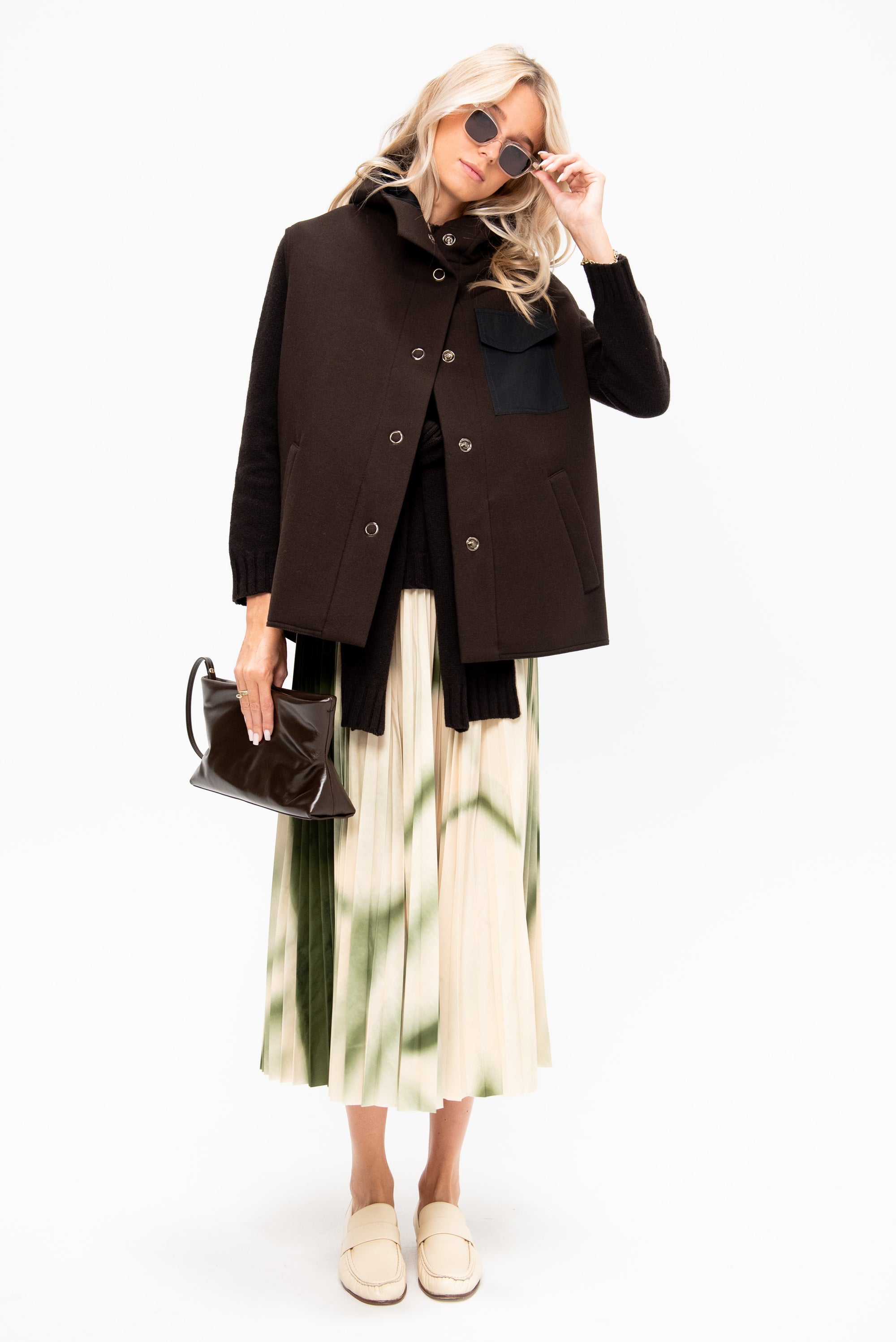 Fin De Semaine Vest, Brown
