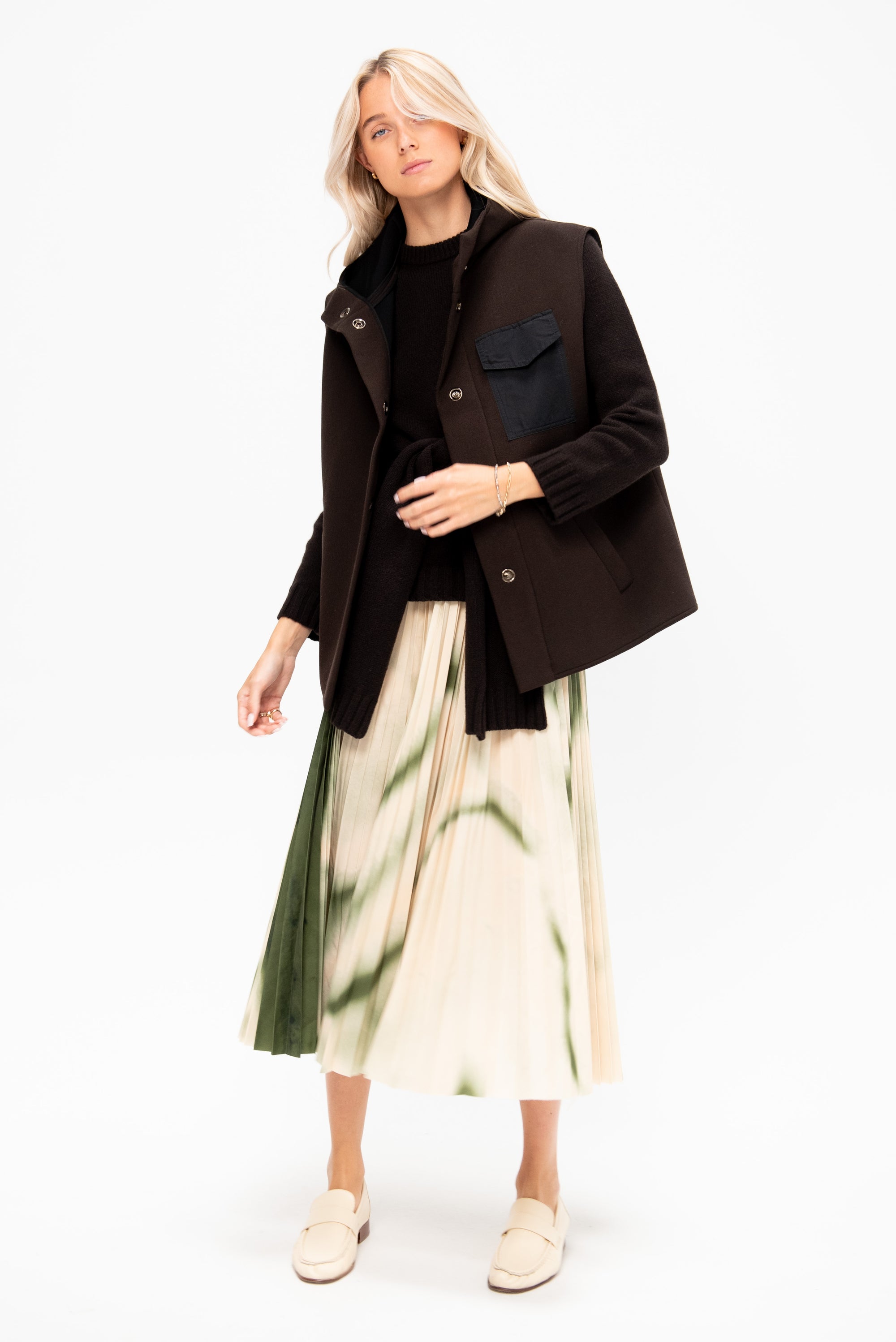 Fin De Semaine Vest, Brown