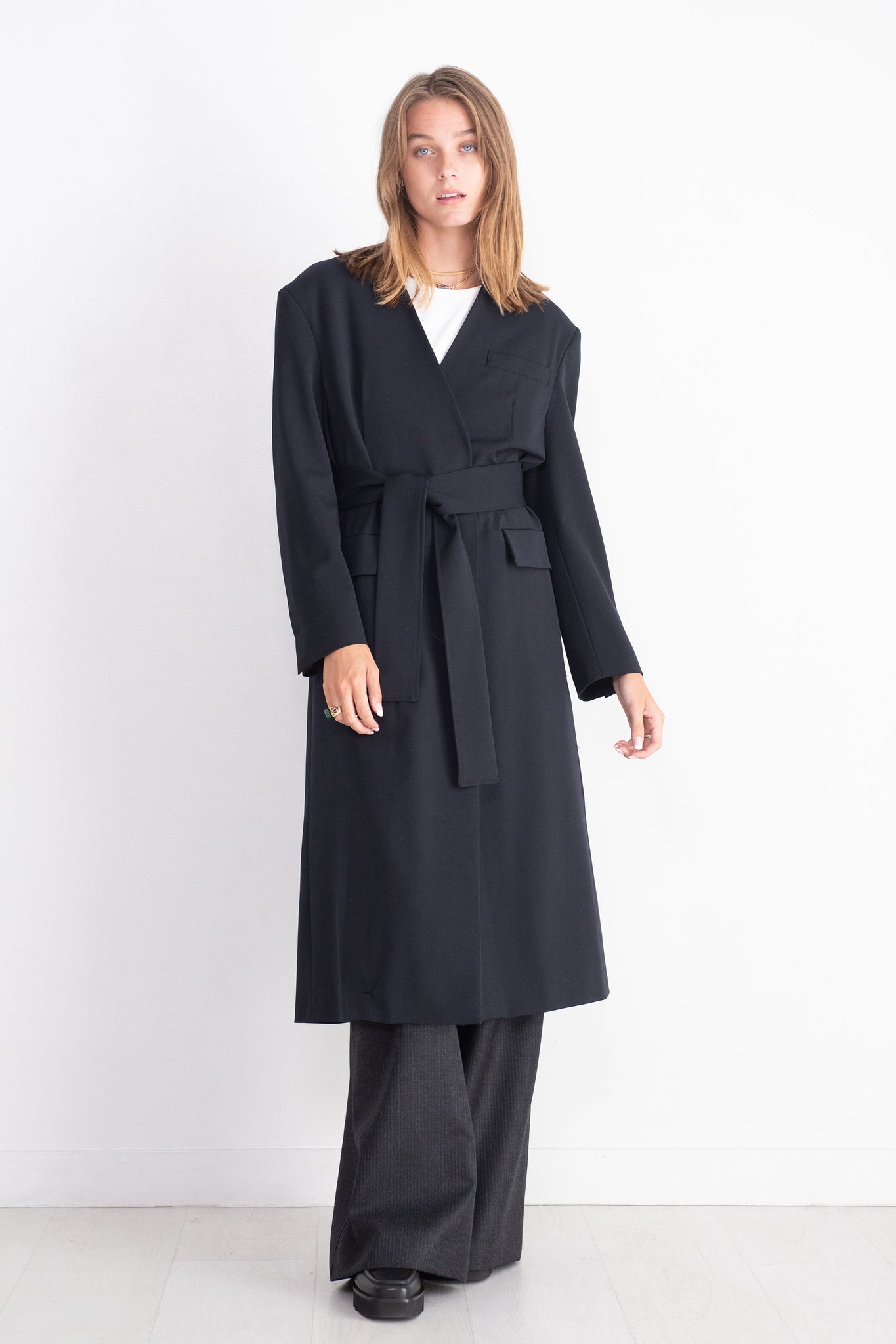 Hache - Put On Coat, Navy