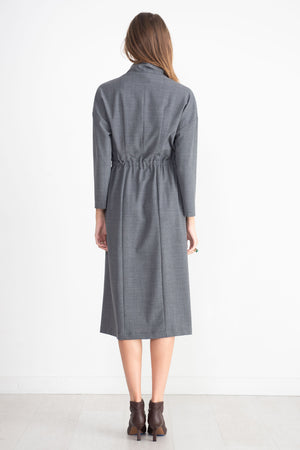 HACHE - Sunny Winter Dress, Light Grey