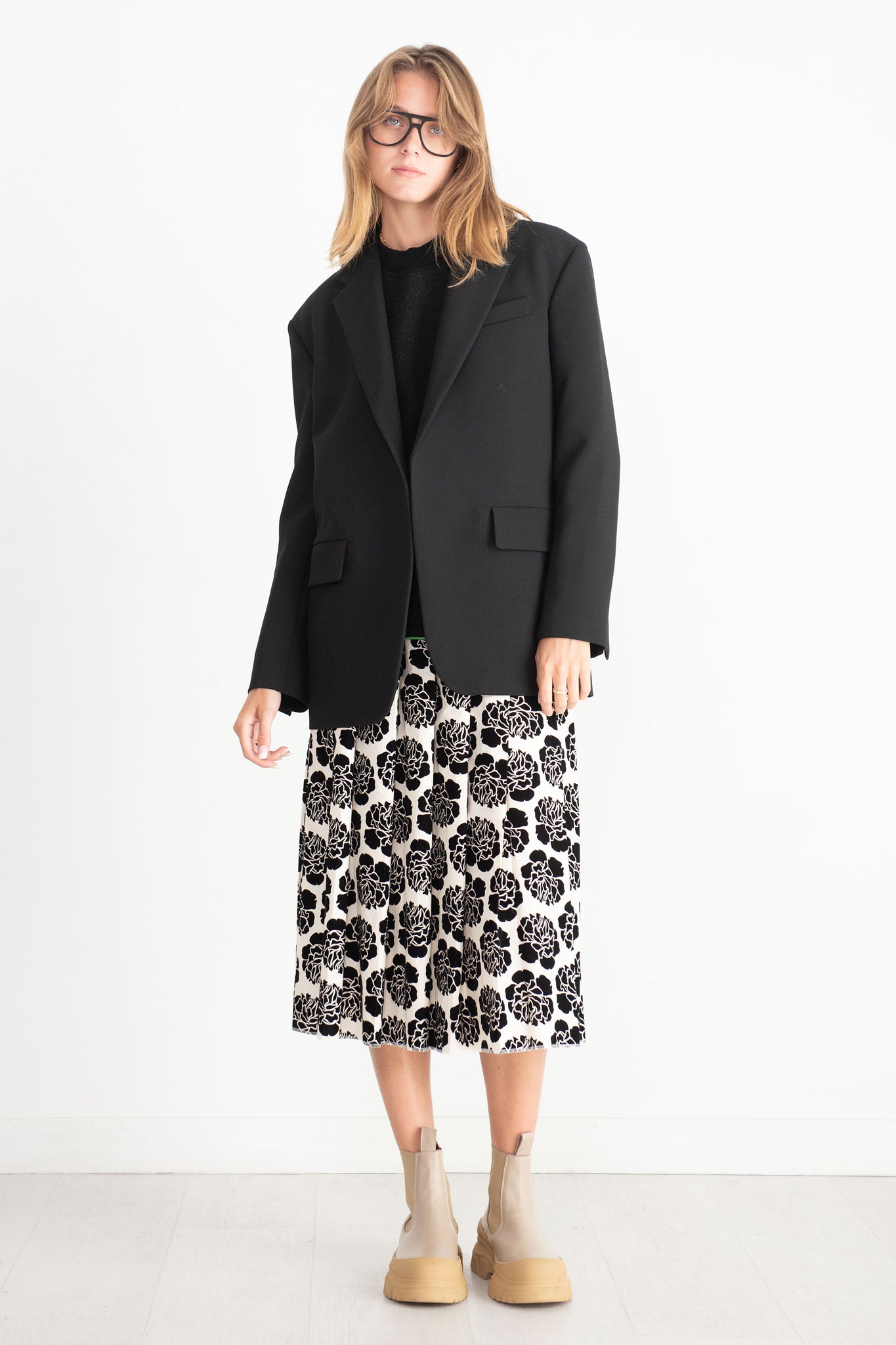Hache - Winter Skirt, White